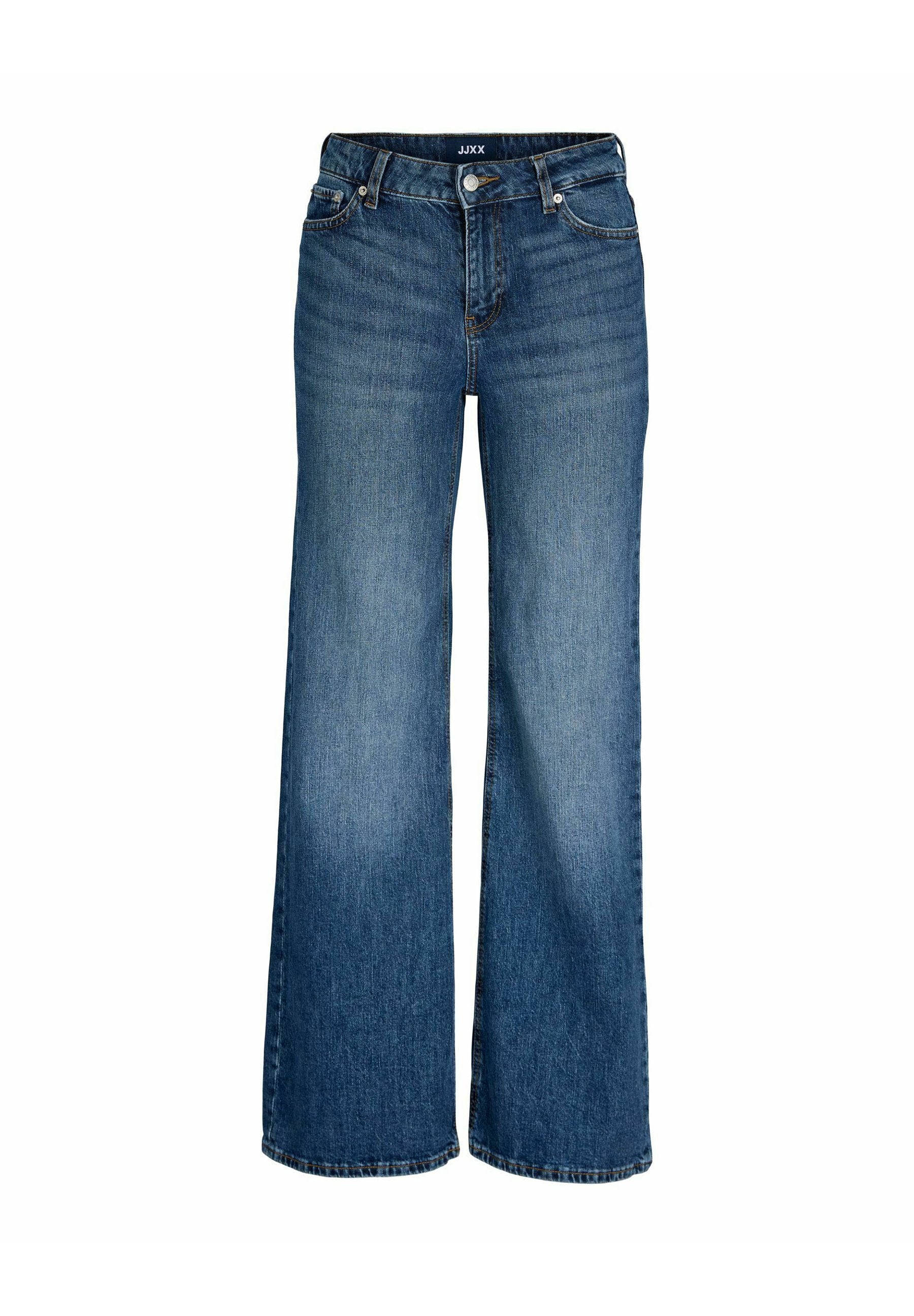 Flared fit JXWHROME MW C9187 JEANS DNM - Flared Jeans - dark blue denim