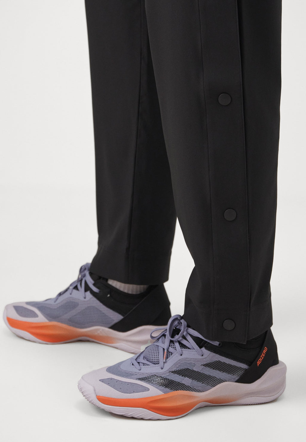 CRAZYLITE - Tracksuit bottoms - black   white
