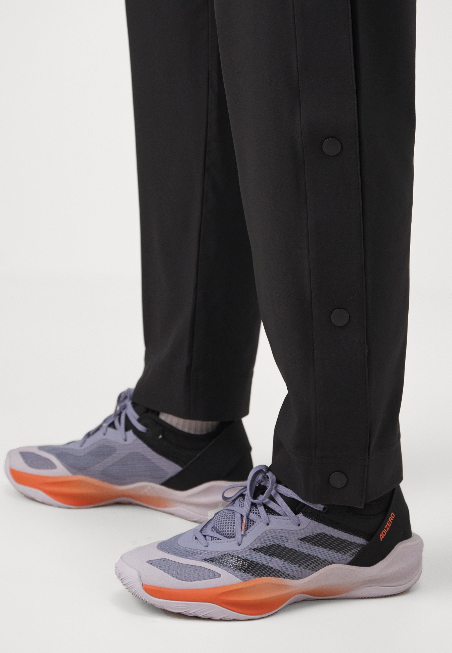 CRAZYLITE - Tracksuit bottoms - black   white