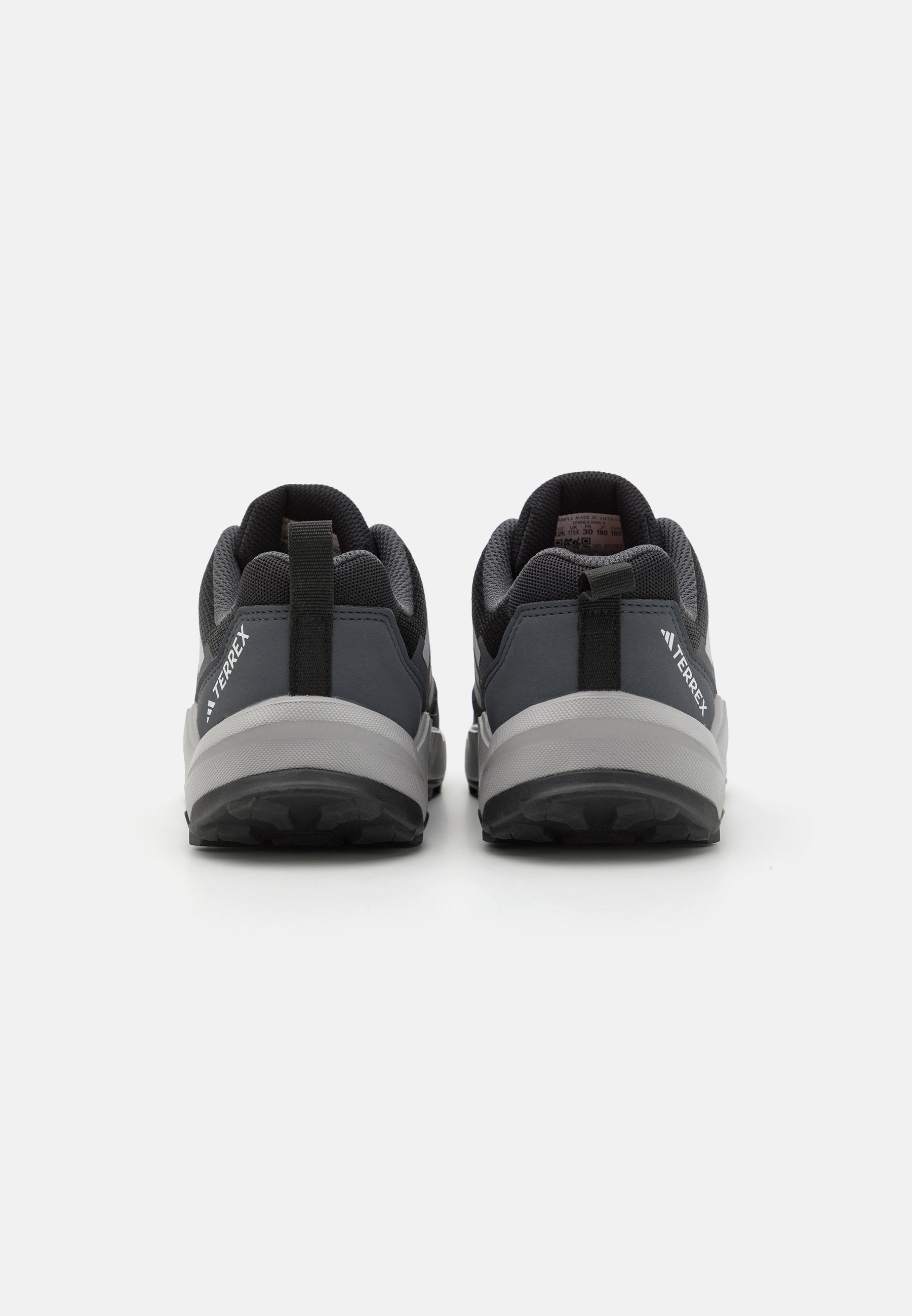 AX4S UNISEX - Hiking shoes - core black/grey two/grey six
