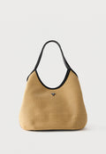 KIRSTEN HOBO - Handbag - natural/black
