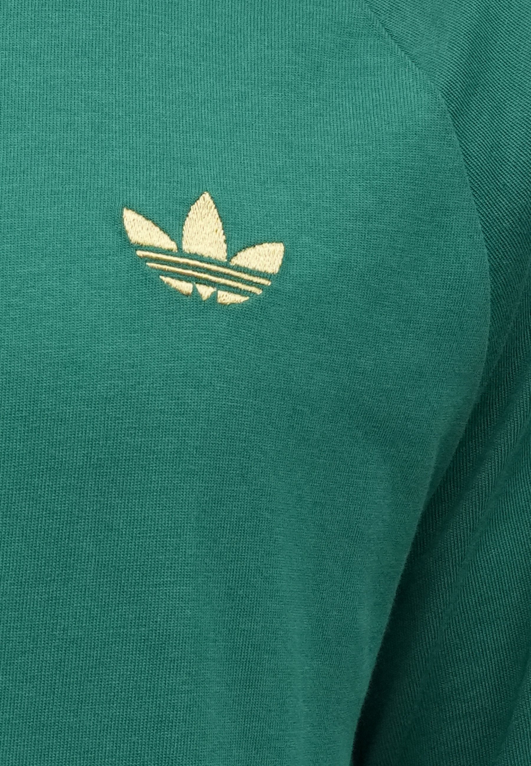 3S TEE - Print T-shirt - team dark green/bold green/white