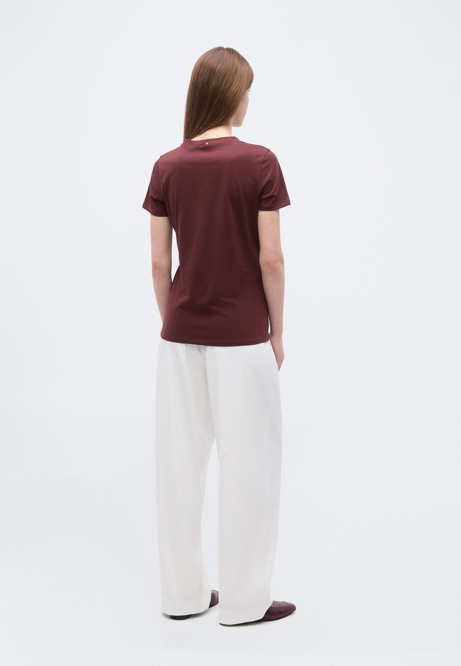 ELOGO - Print T-shirt - dark brown