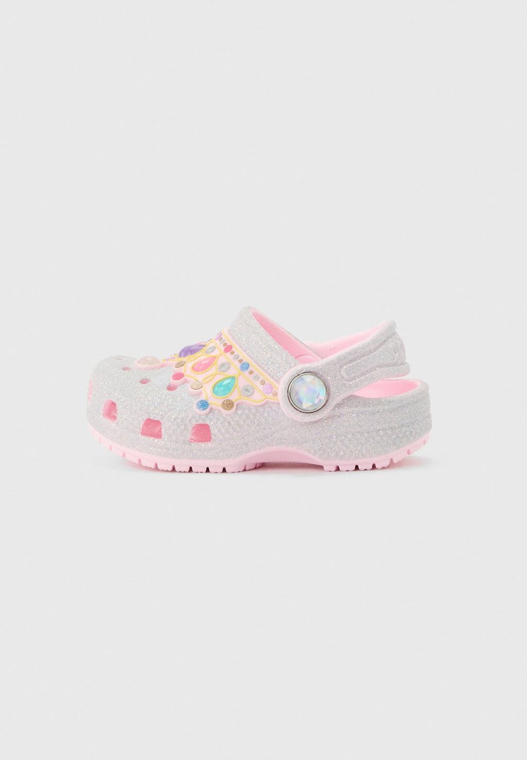 CLASSIC PRINCESS - Clogs - pink milk/multi-coloured