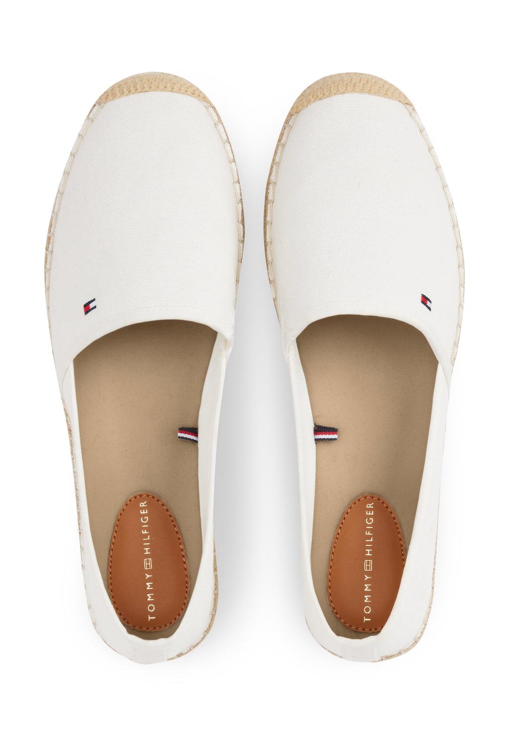 FLAG EMBROIDERY CANVAS ESPADRILLES - Espadrilles - ecru