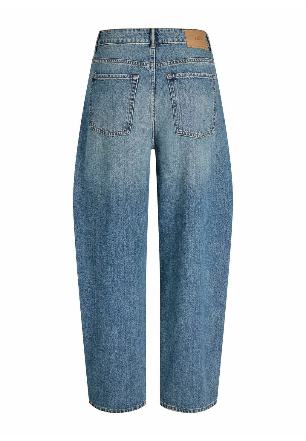 gy fit JXSAKAI BAGGY BARREL MW R481 DNM LN - Bol Kesim Kot - mavi denim