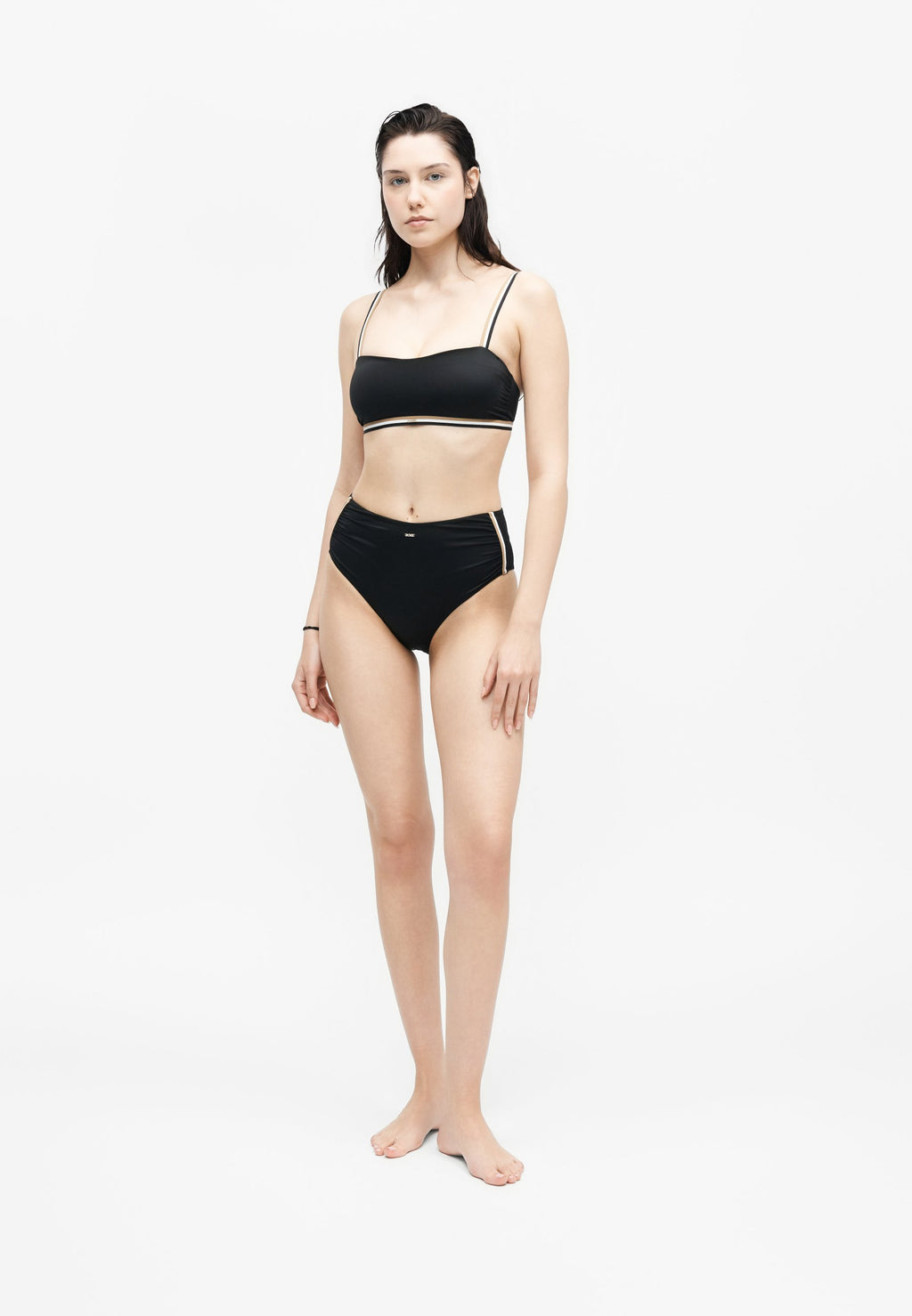 BRIEF CODES - Bikini bottoms - black