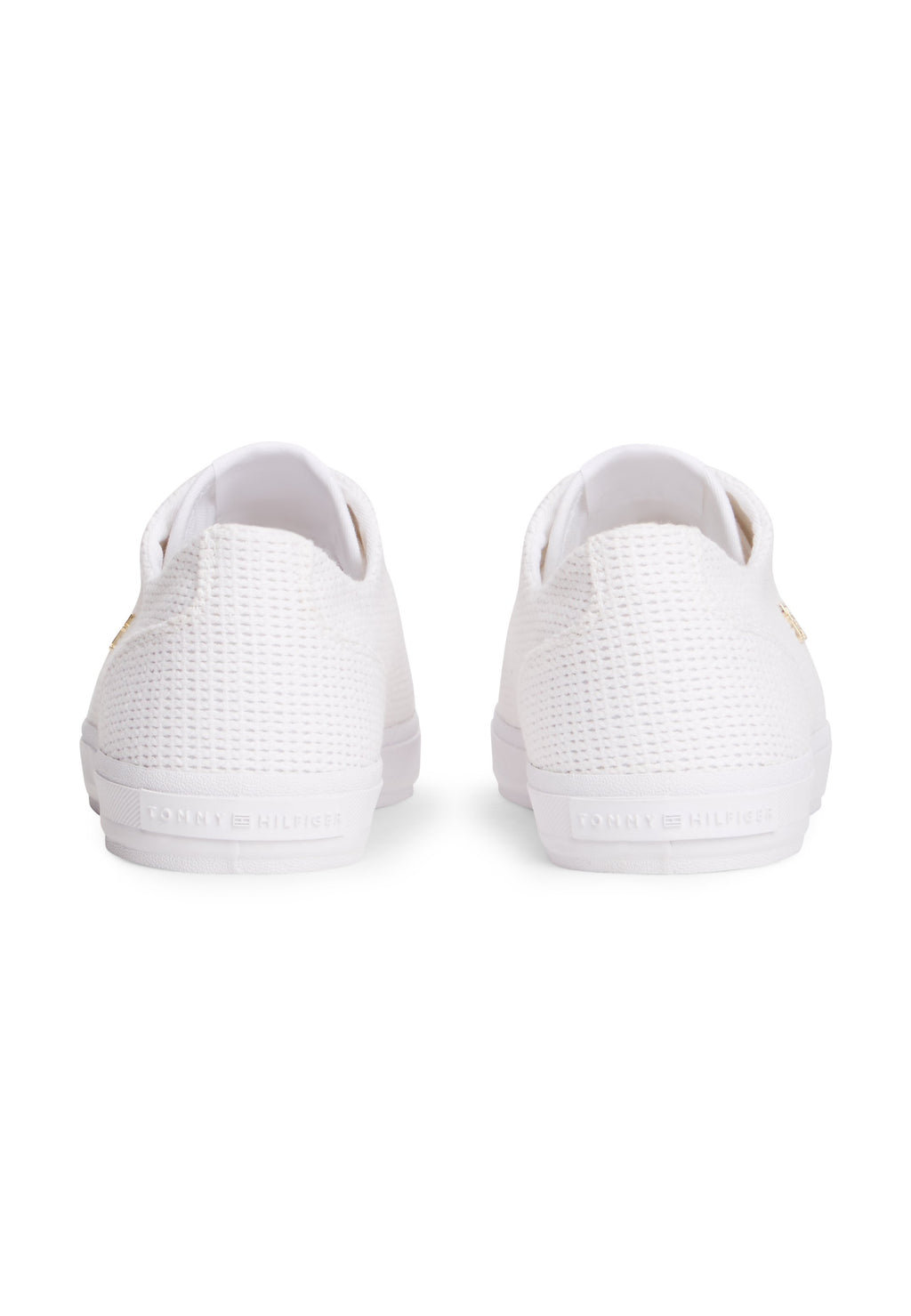 TH MONOGRAM TEXTURED TRAINERS - Trainers - white