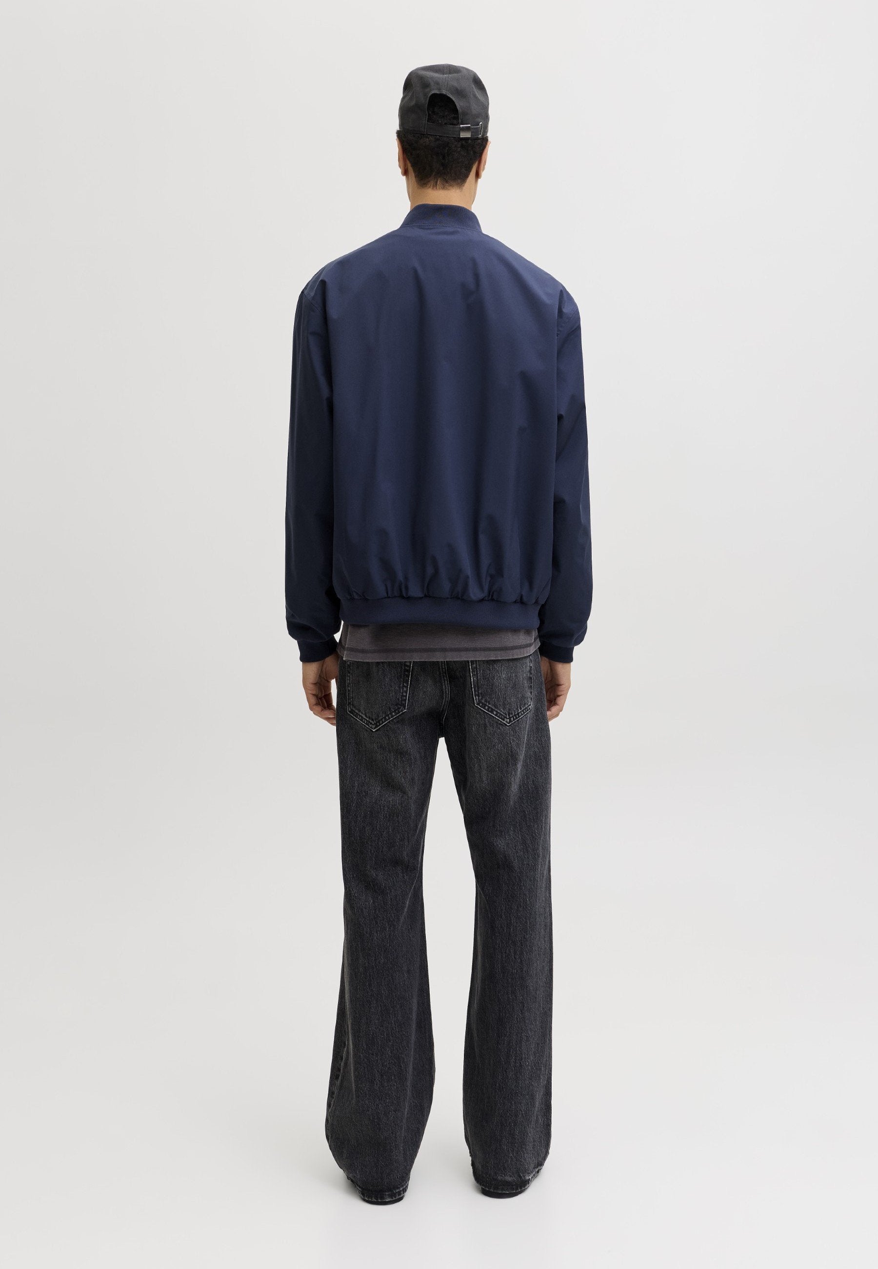 JJECHARGE BOMBER JACKET NOOS - Bomber Jacket - navy blazer