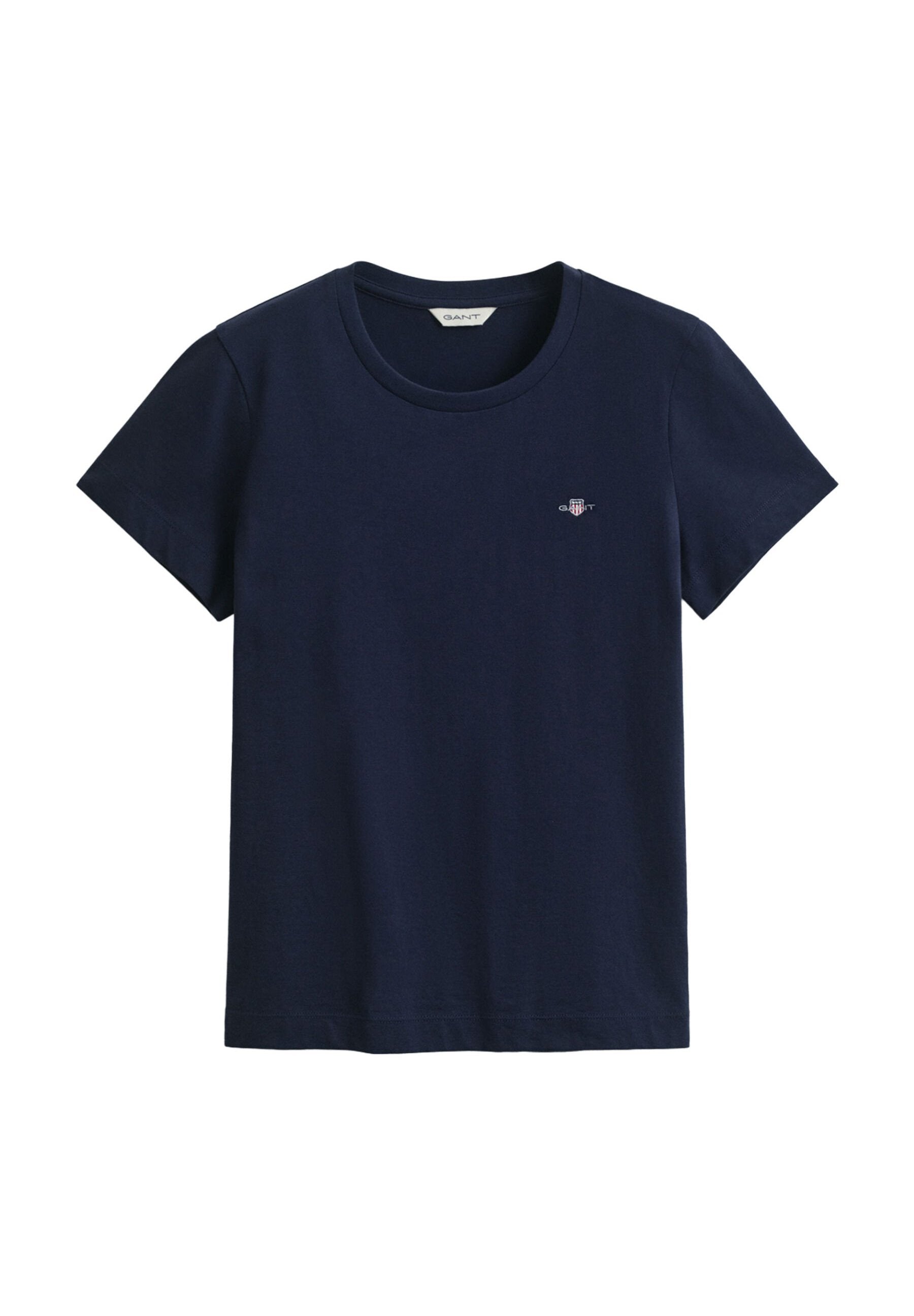 REG SHIELD - Basic T-shirt - evening blue