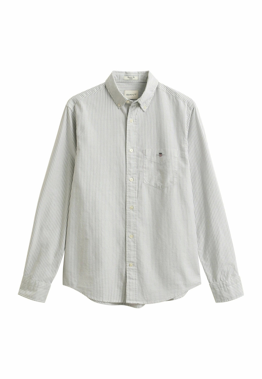 REG CLASSIC OXFORD STRIPE  - Shirt - pewter grey