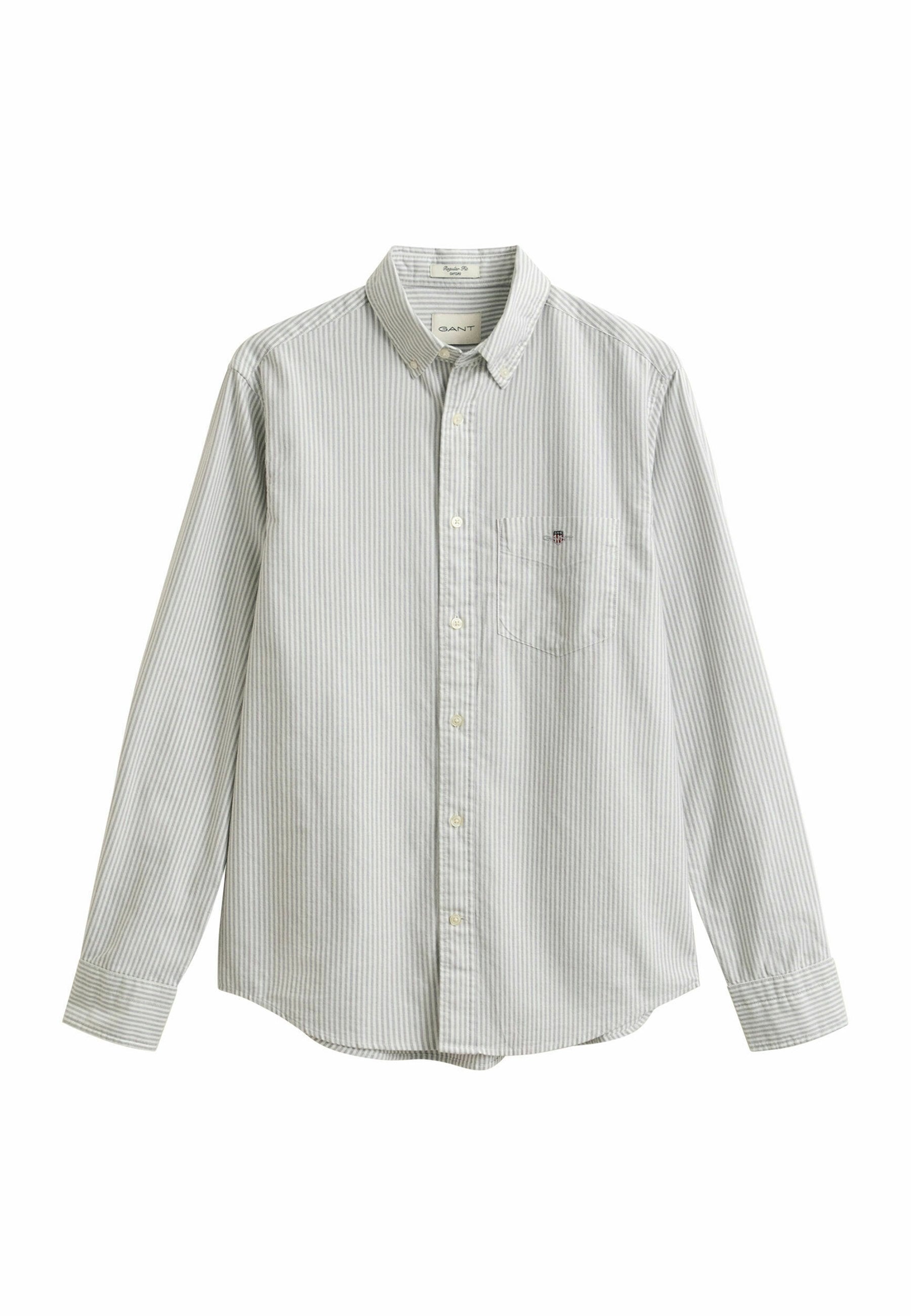 REG CLASSIC OXFORD STRIPE  - Shirt - pewter grey