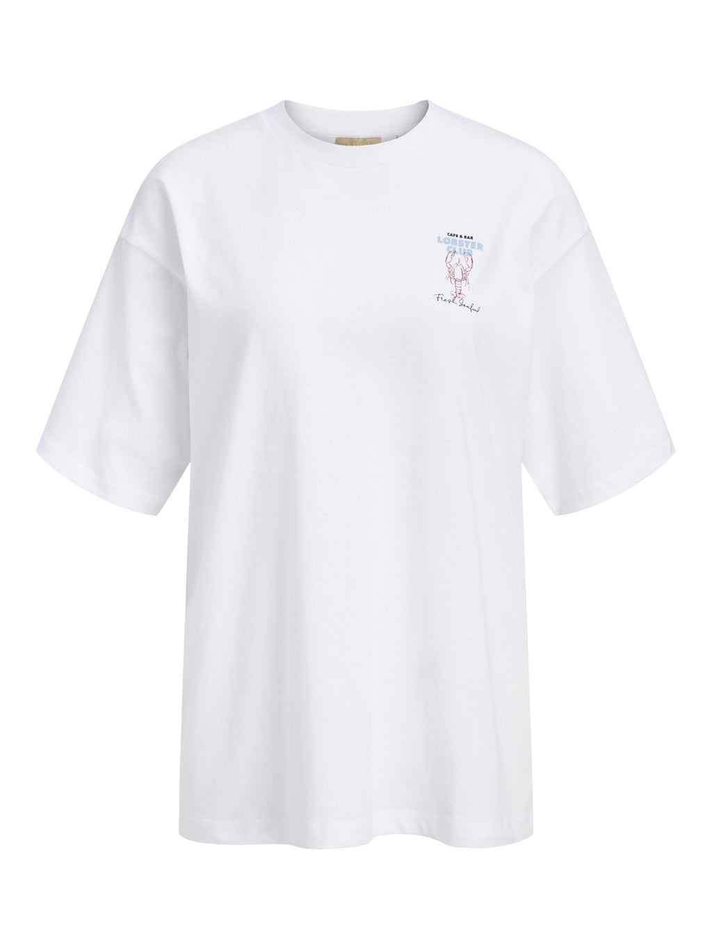 JXMILLOW LOOSE SS TEE JRS SP326 - Print T-shirt - bright white