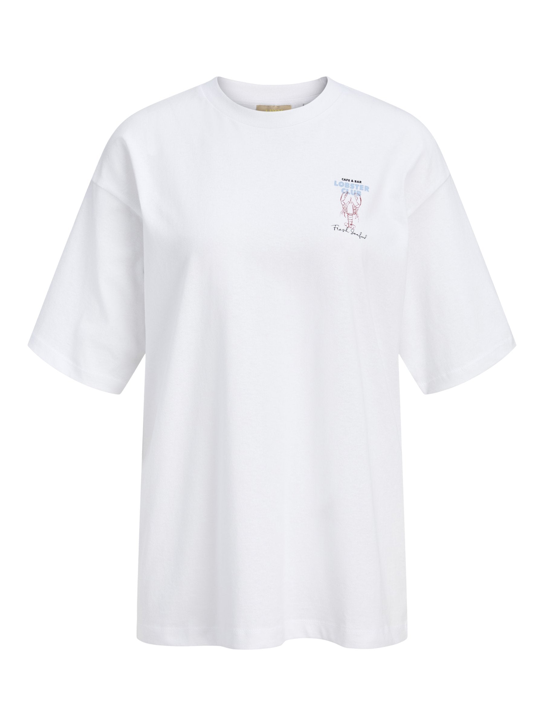JXMILLOW LOOSE SS TEE JRS SP326 - Print T-shirt - bright white