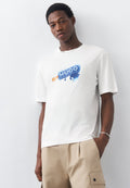 NOGLASY - Print T-shirt - white