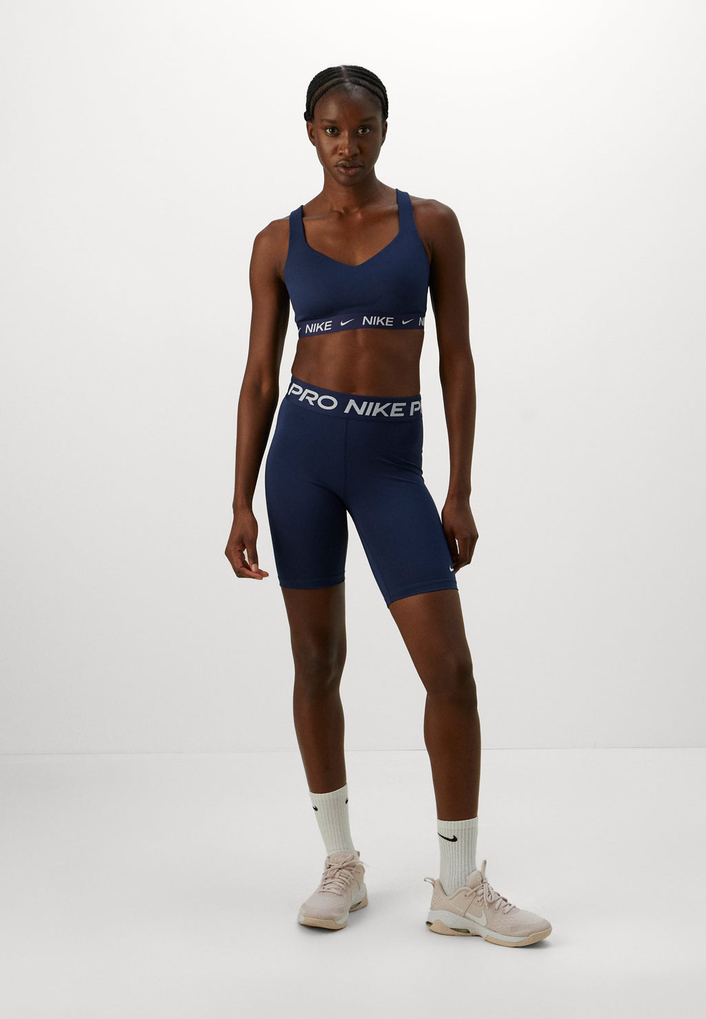 INDY - Medium support sports bra - midnight navy