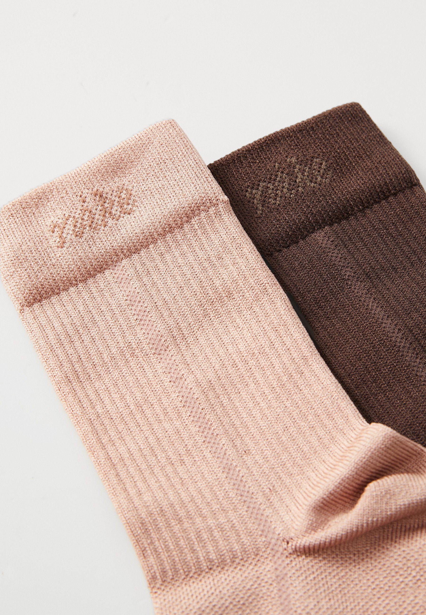 2 PACK - Sports socks - baroque/particle pink