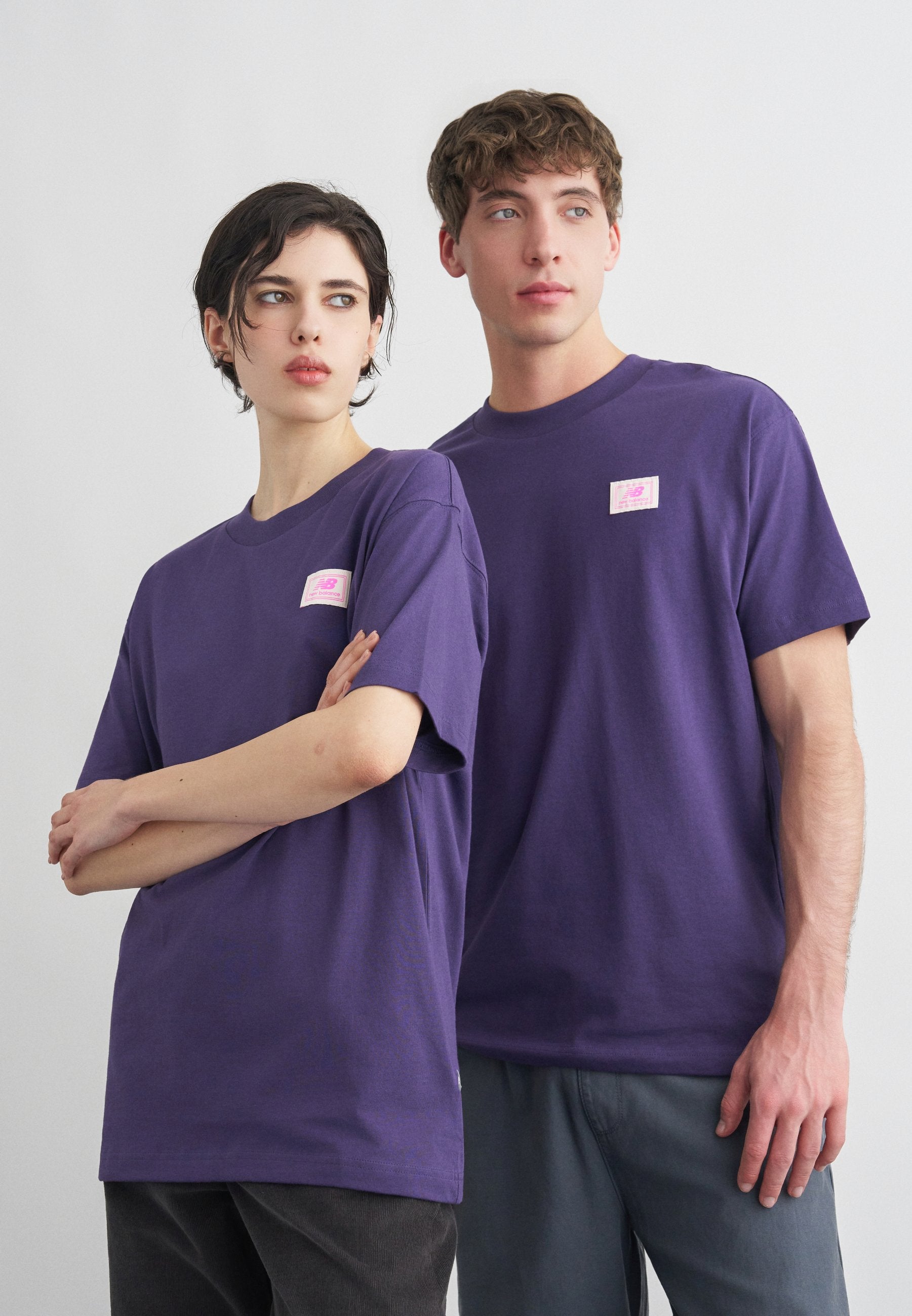UNISEX - Print T-shirt - boysenberry