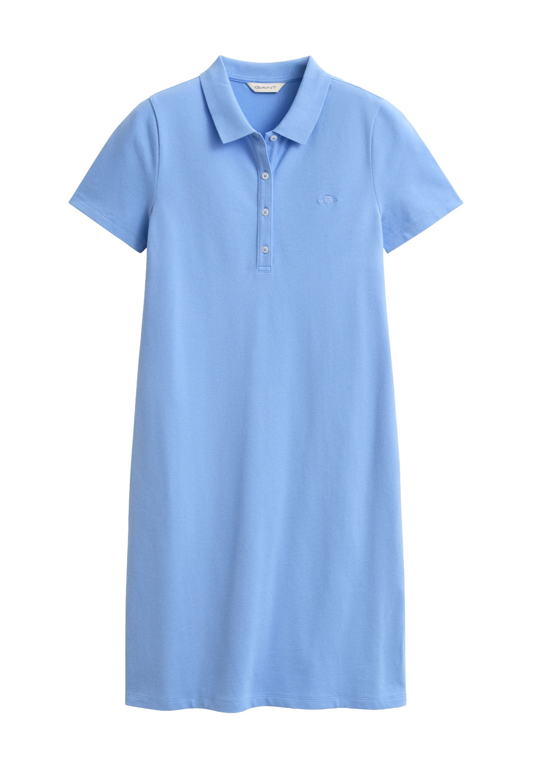 SLIM SHIELD  POLO - Jersey dress - palace blue