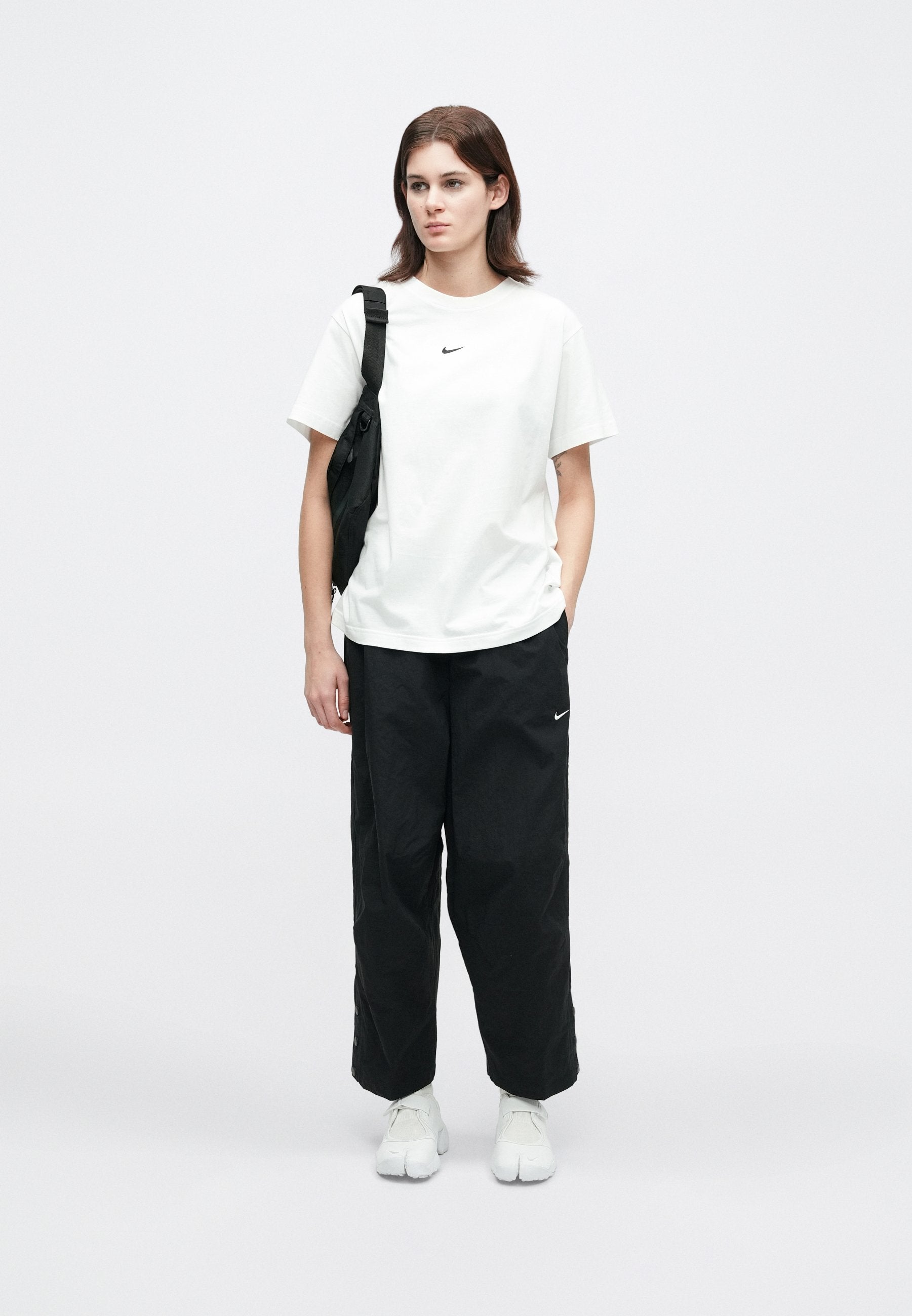 CLASSIC TEE - Basic T-shirt - white/black