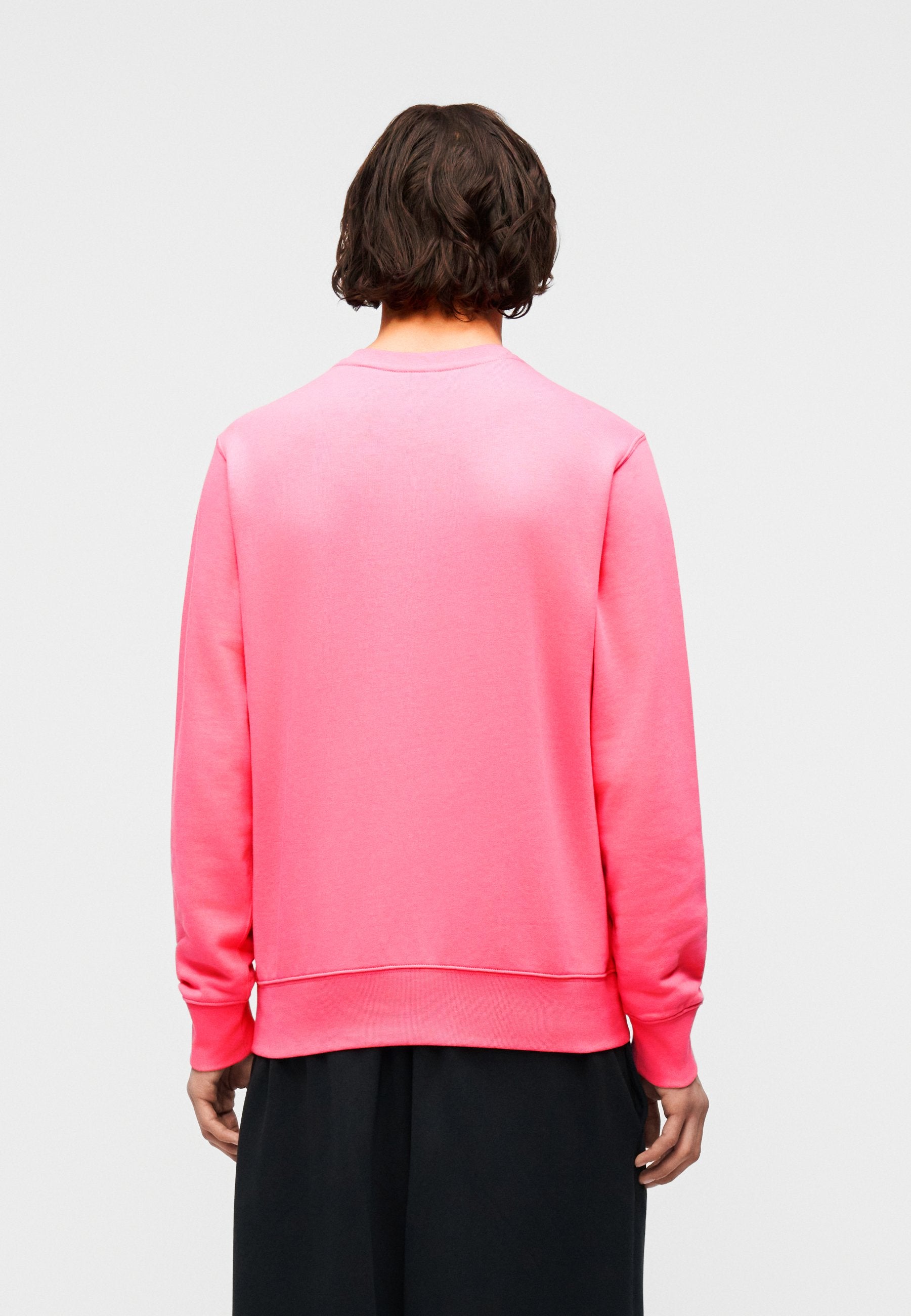 CREW UNISEX - Sweatshirt - pinksicle/white