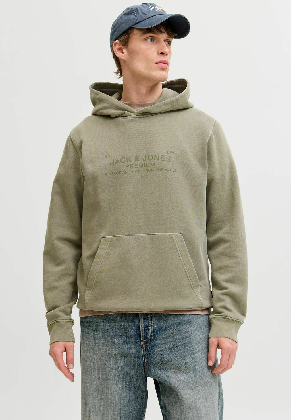 Hoodie - winter moss