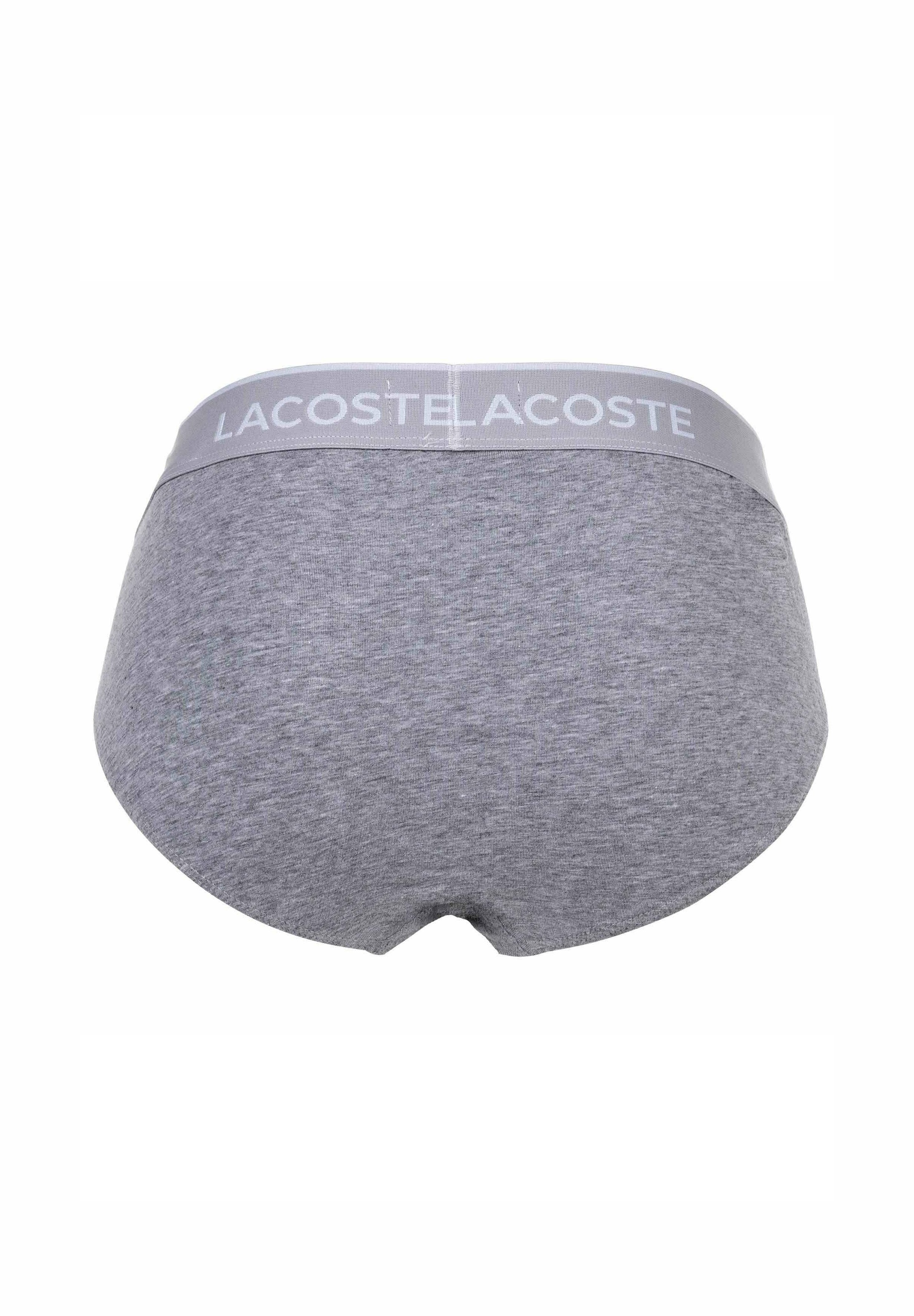 3ER PACK - CASUAL STRETCH LOGOBUND - Briefs - schwarz grau weiß
