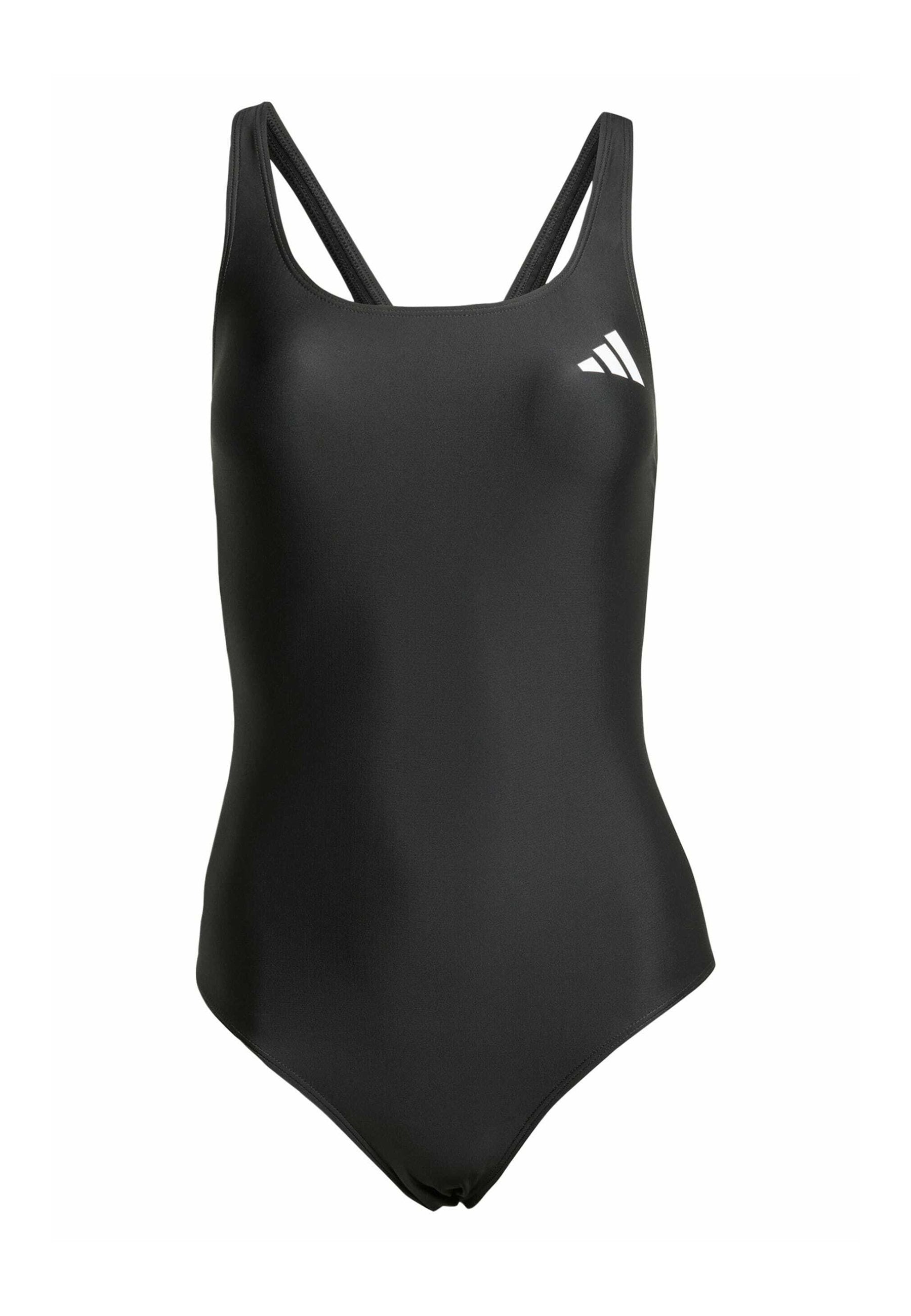 ADIDAS PERFORMANCE V-BACK SWIMSUIT - Swimsuit - black