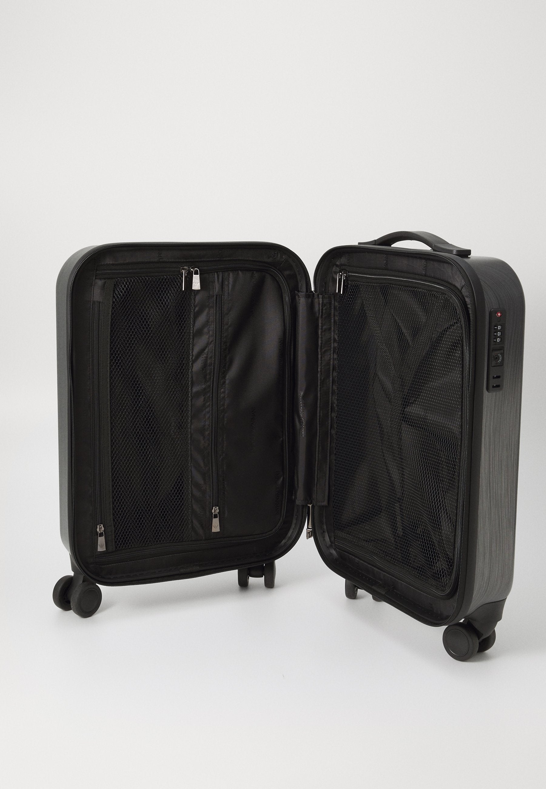 Wheeled suitcase - gunmetal