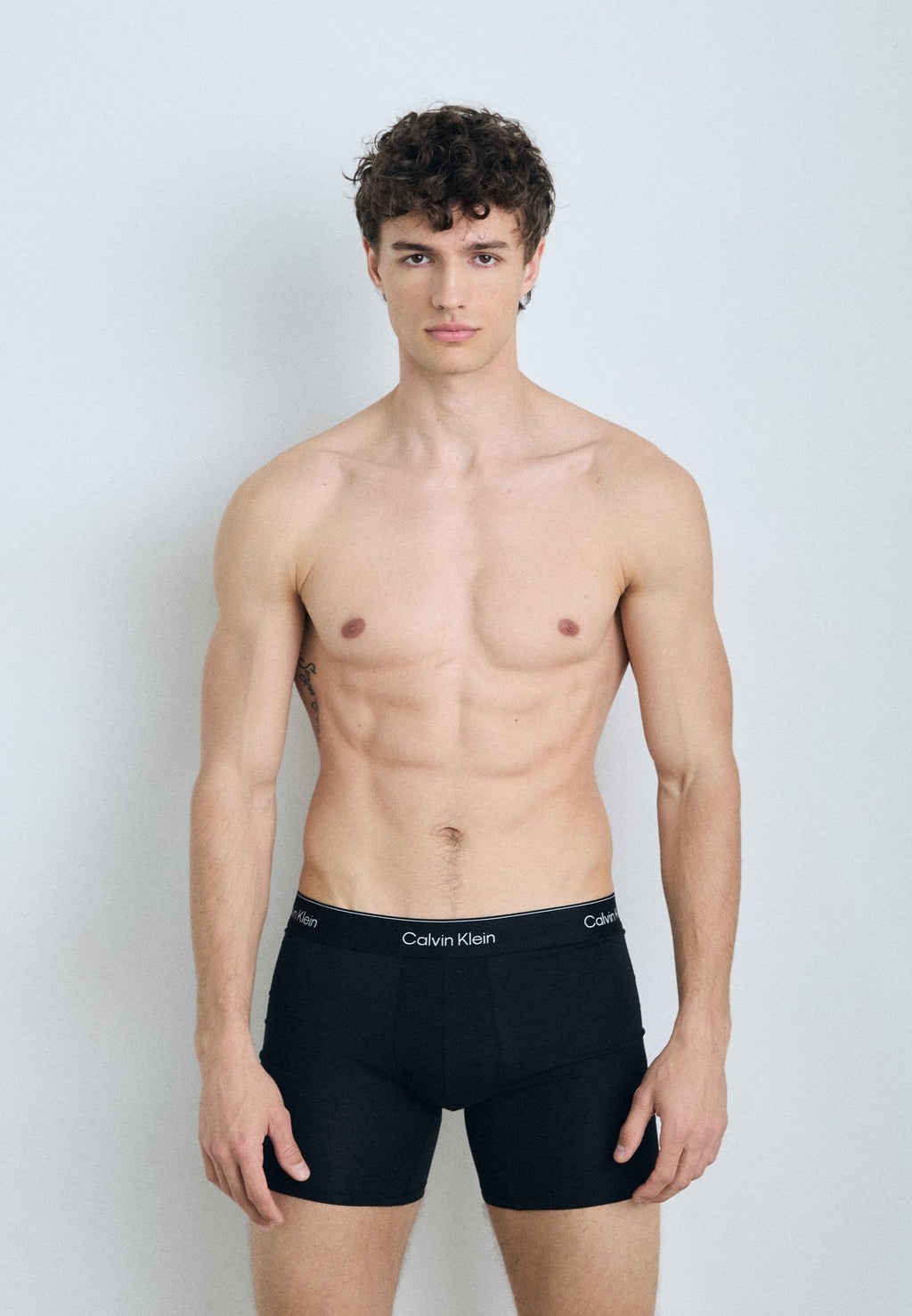 BOXER BRIEF 3 PACK ICON COTTON STRETCH - Boxer briefs - black