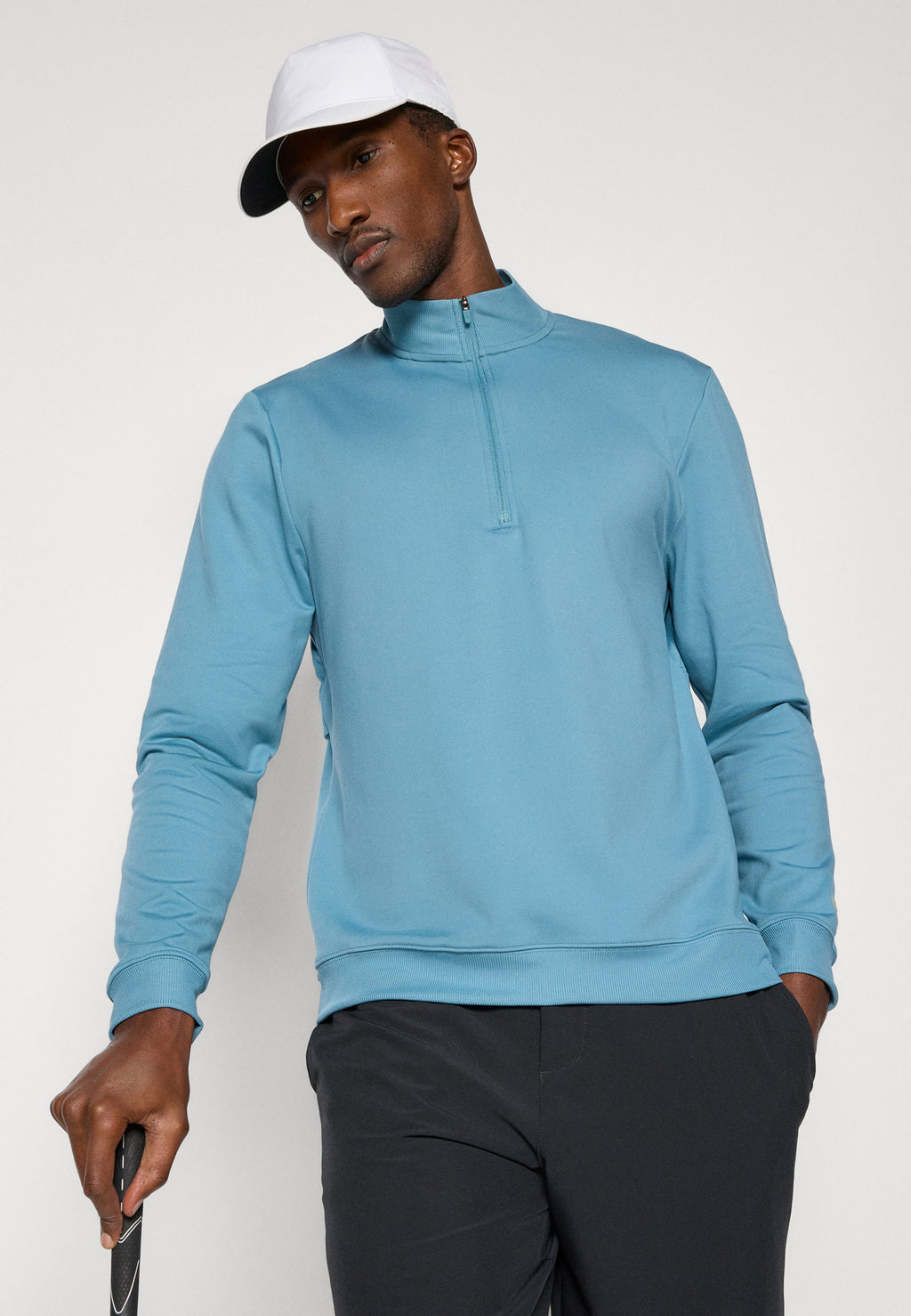 TOUR TOP - Sweatshirt - smokey blue/pale ivory