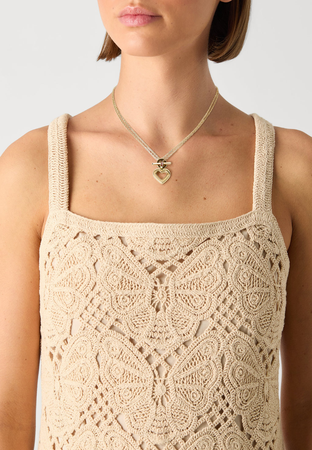 TOGGLE HEART - Necklace - gold-coloured