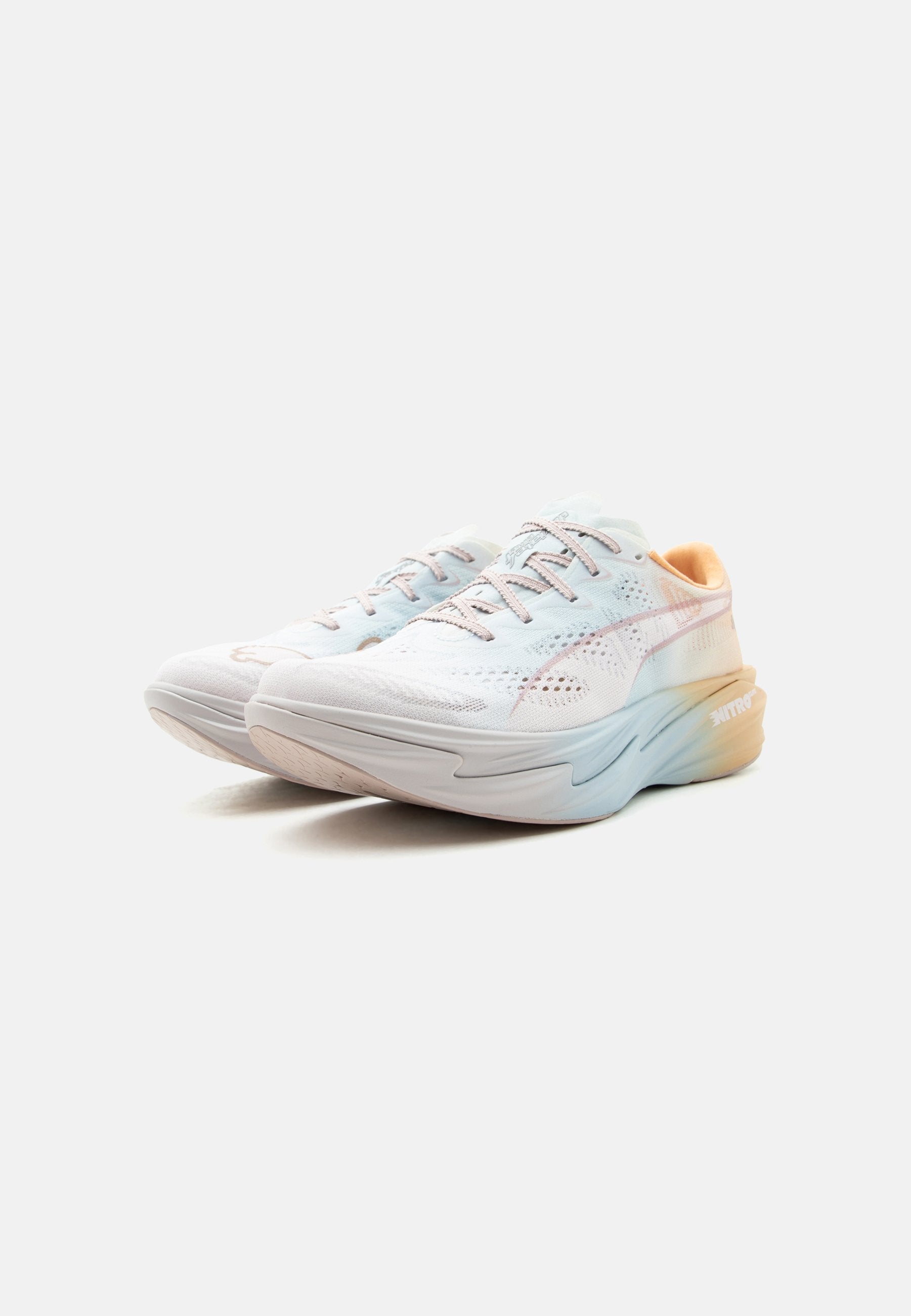 DEVIATE NITRO ELITE 4 - Road running shoes - jasmine flower/lucite/almost apricot