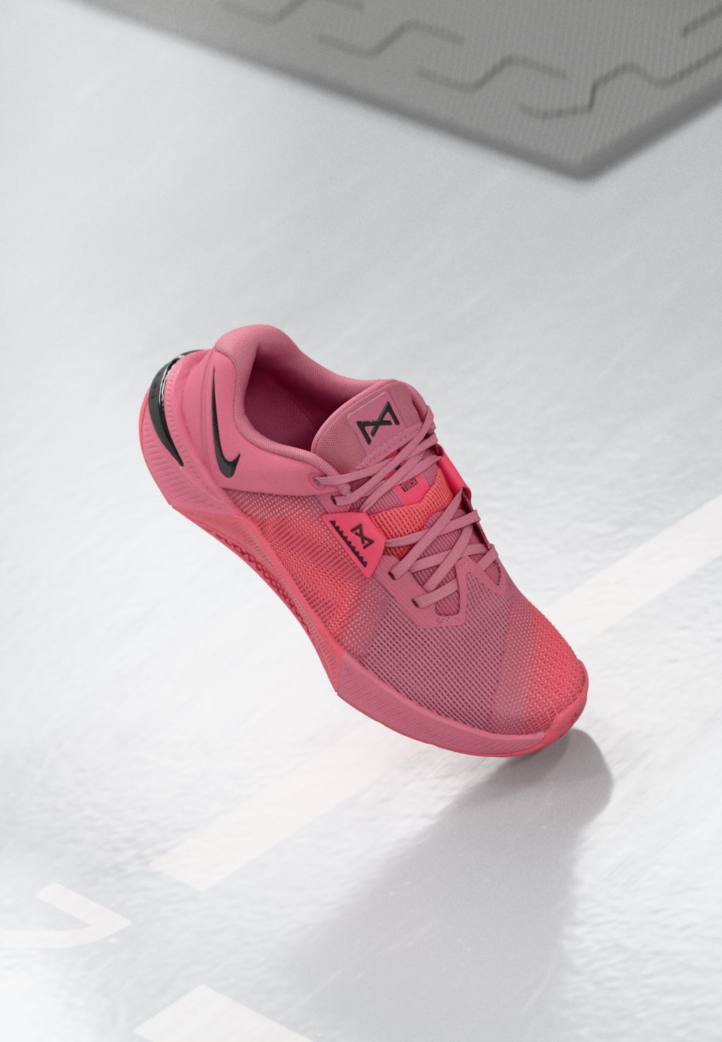 METCON 10 - Chaussures d'entraînement - pivoine/noir/corail de mer/rougeoyant