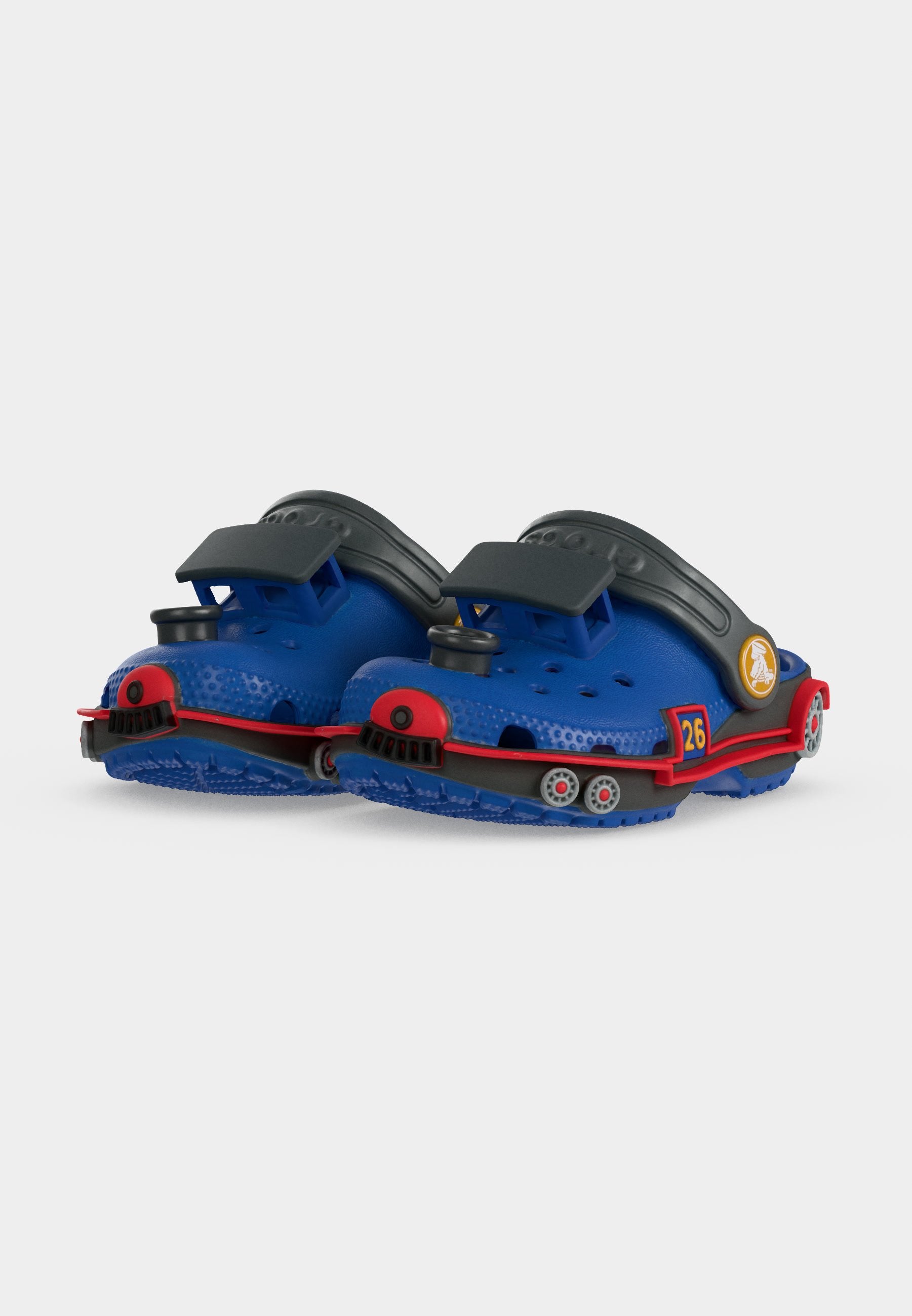 CLASSIC IAM TRAIN UNISEX - Slippers - blue bolt/carbon