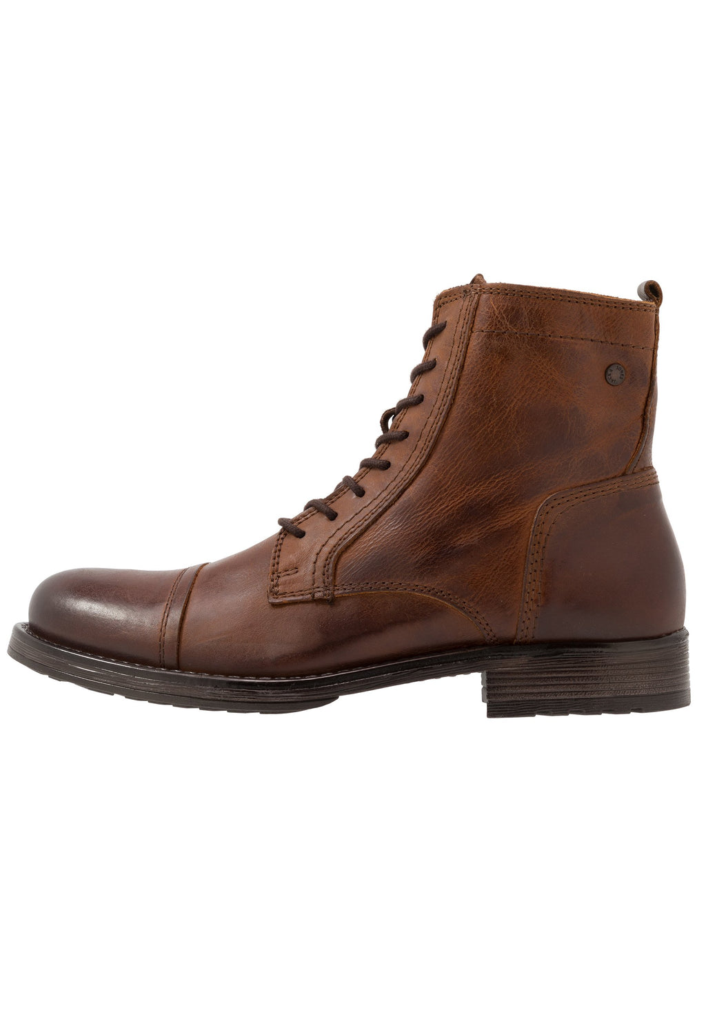 JFWRUSSEL - Lace-up ankle boots - cognac