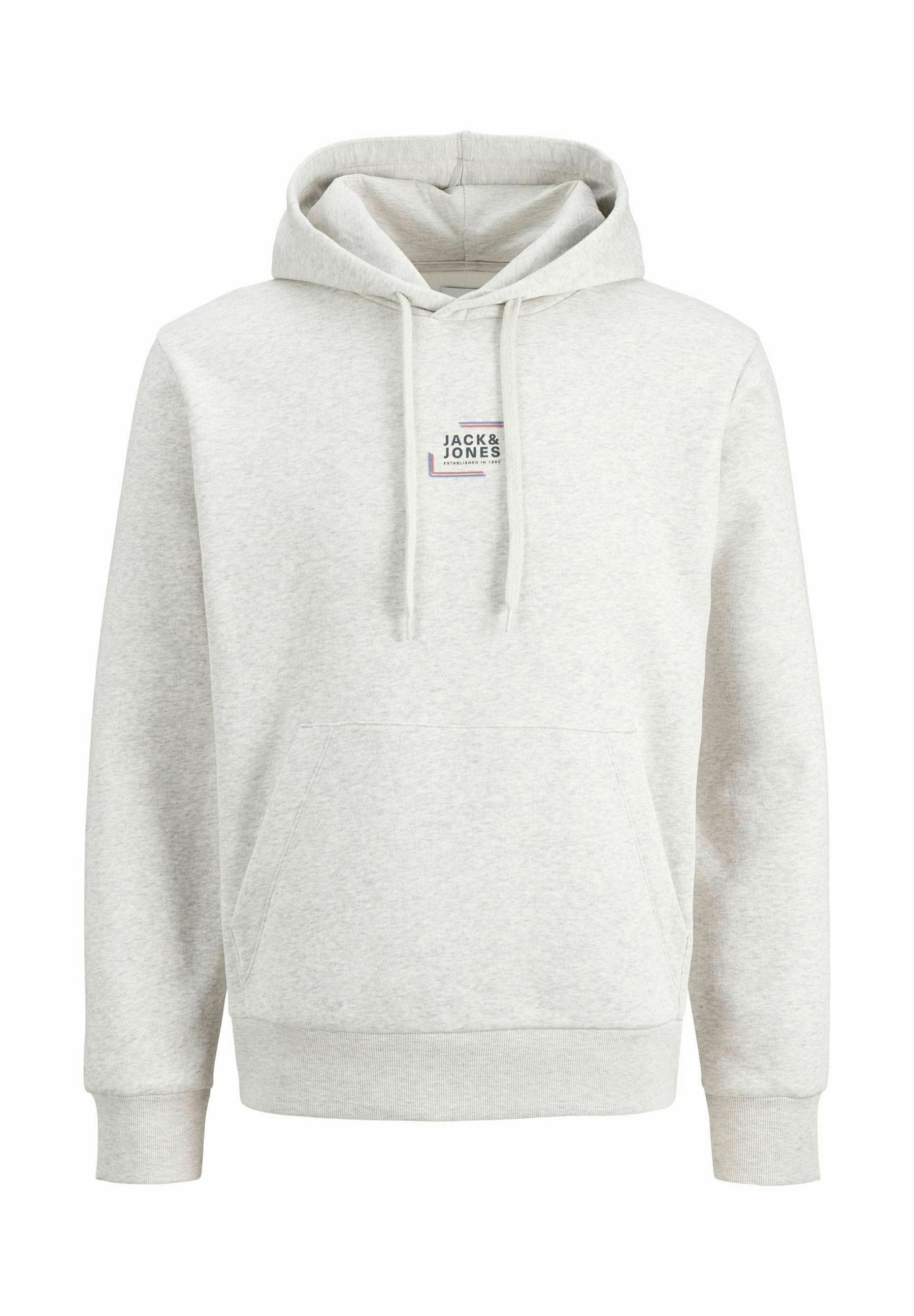Logo - Hoodie - white melange