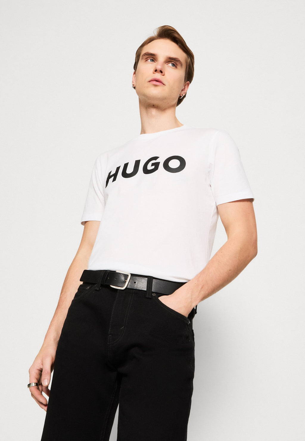 DULIVIO - Print T-shirt - open white