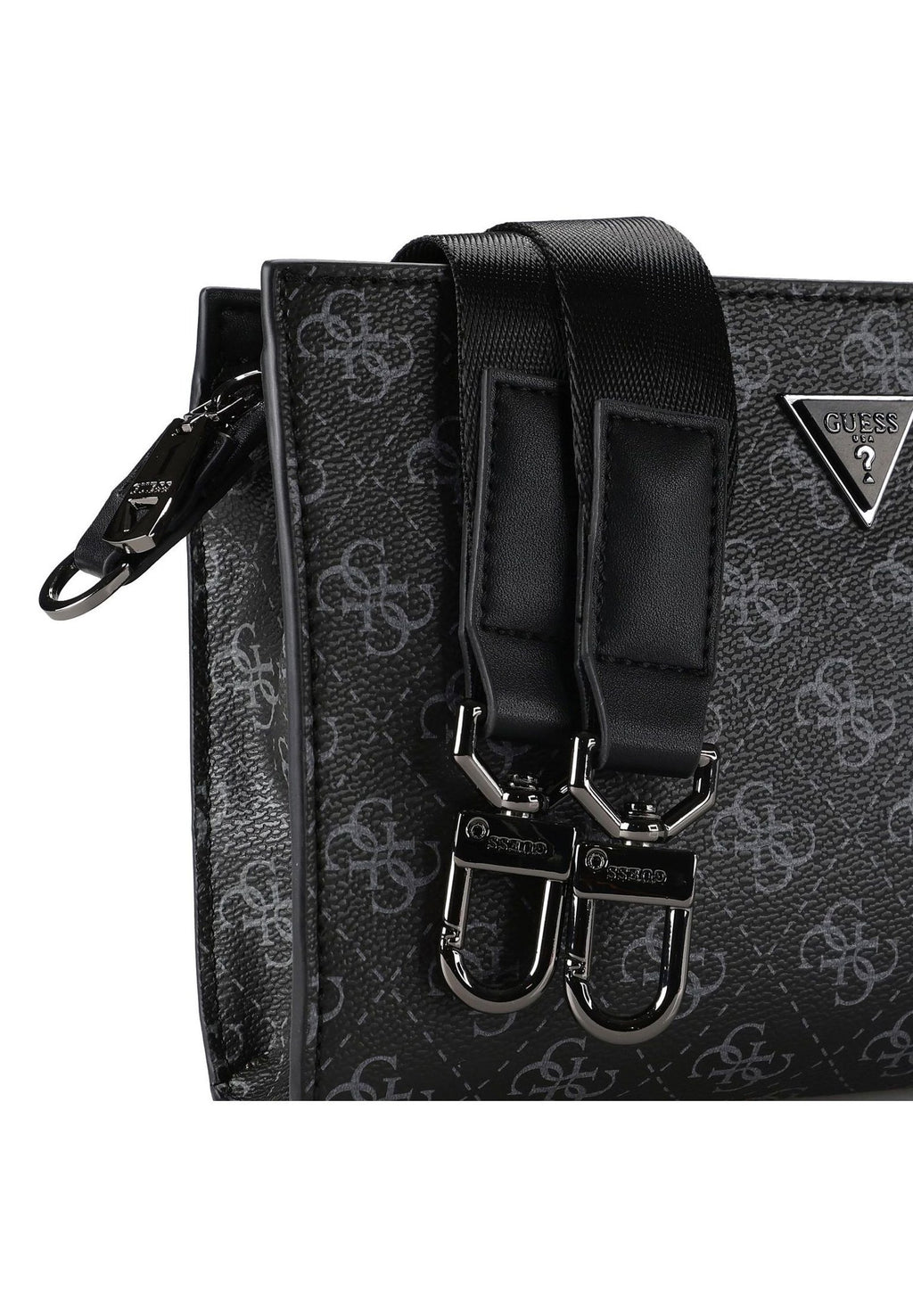 MILANO CROSSBODY TOP ZIP - Cross body bag - dark black