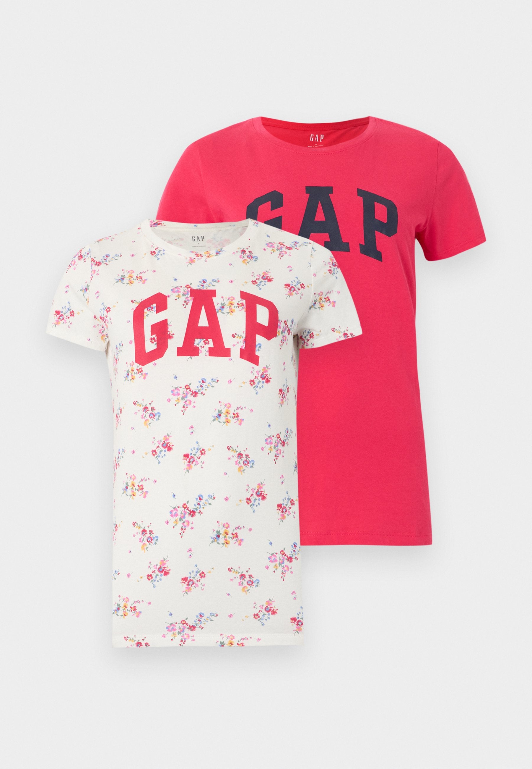 FRANCHISE TEE 2 PACK - Print T-shirt - summer azalea