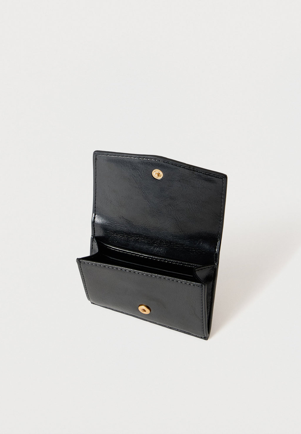AUTOGRAPH QUILT FLAP - Wallet - black/gold-coloured