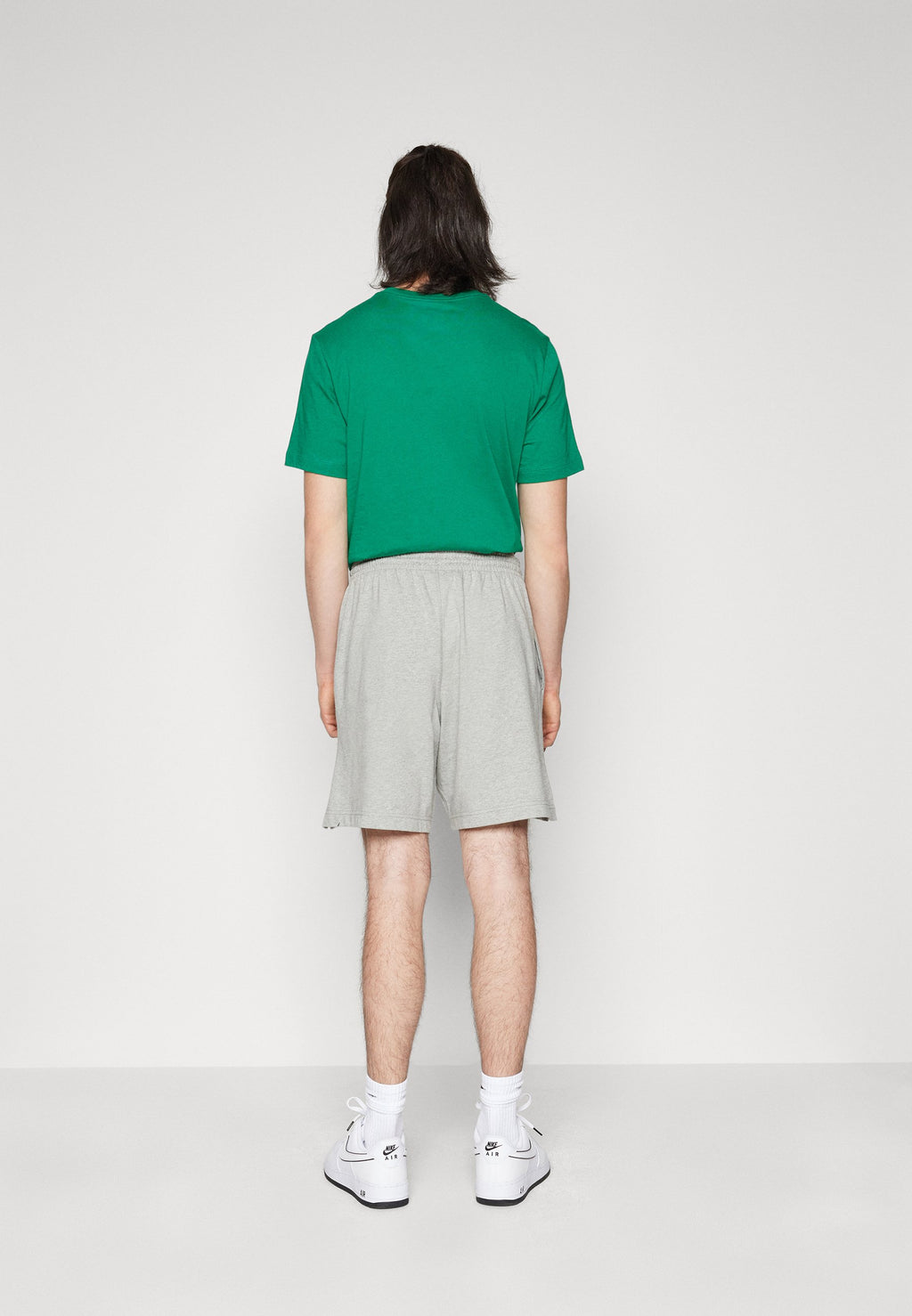 CLUB - Shorts - grey heather/white