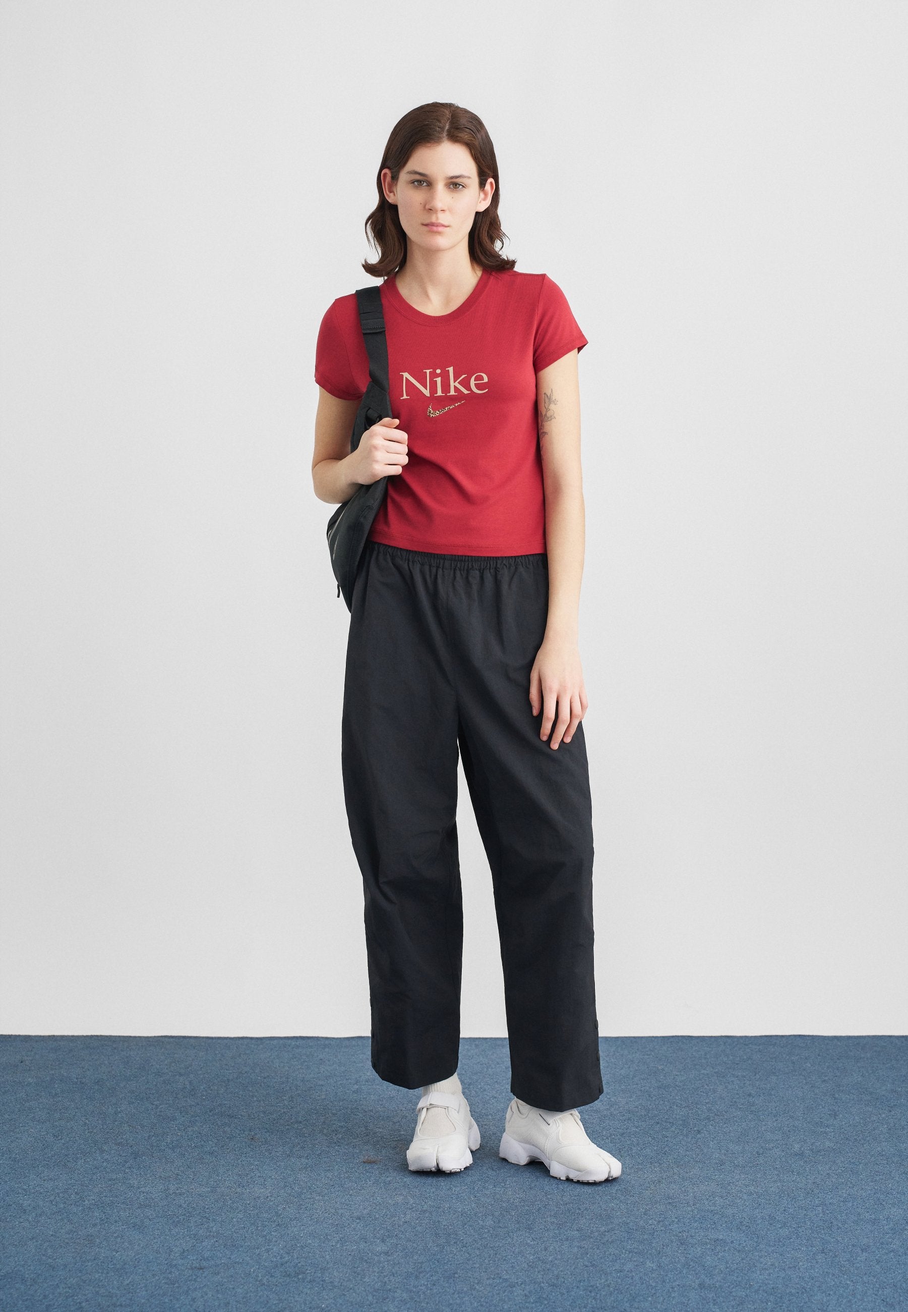 Print T-shirt - team crimson