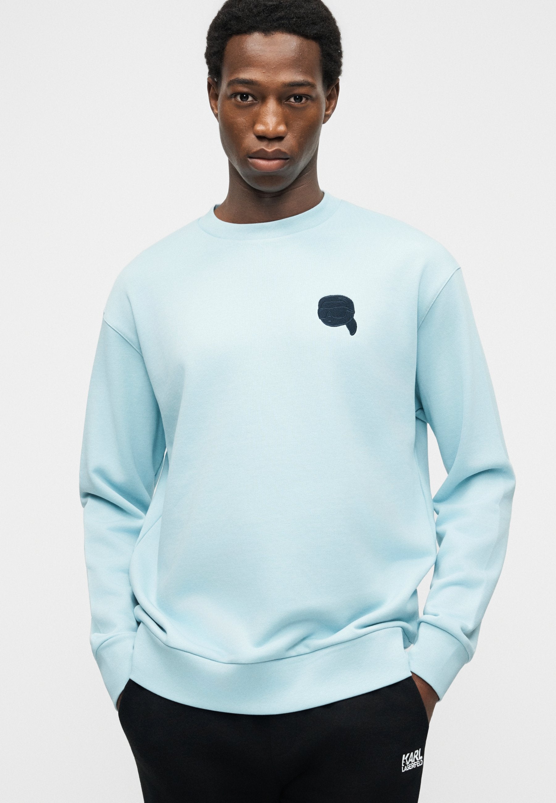 CREWNECK - Sweatshirt - ice blue