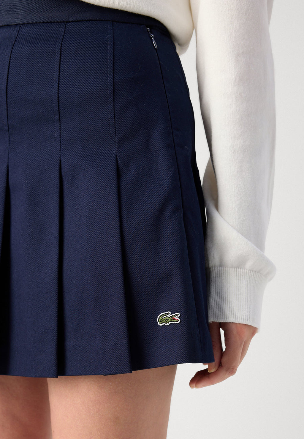 A-line skirt - navy blue