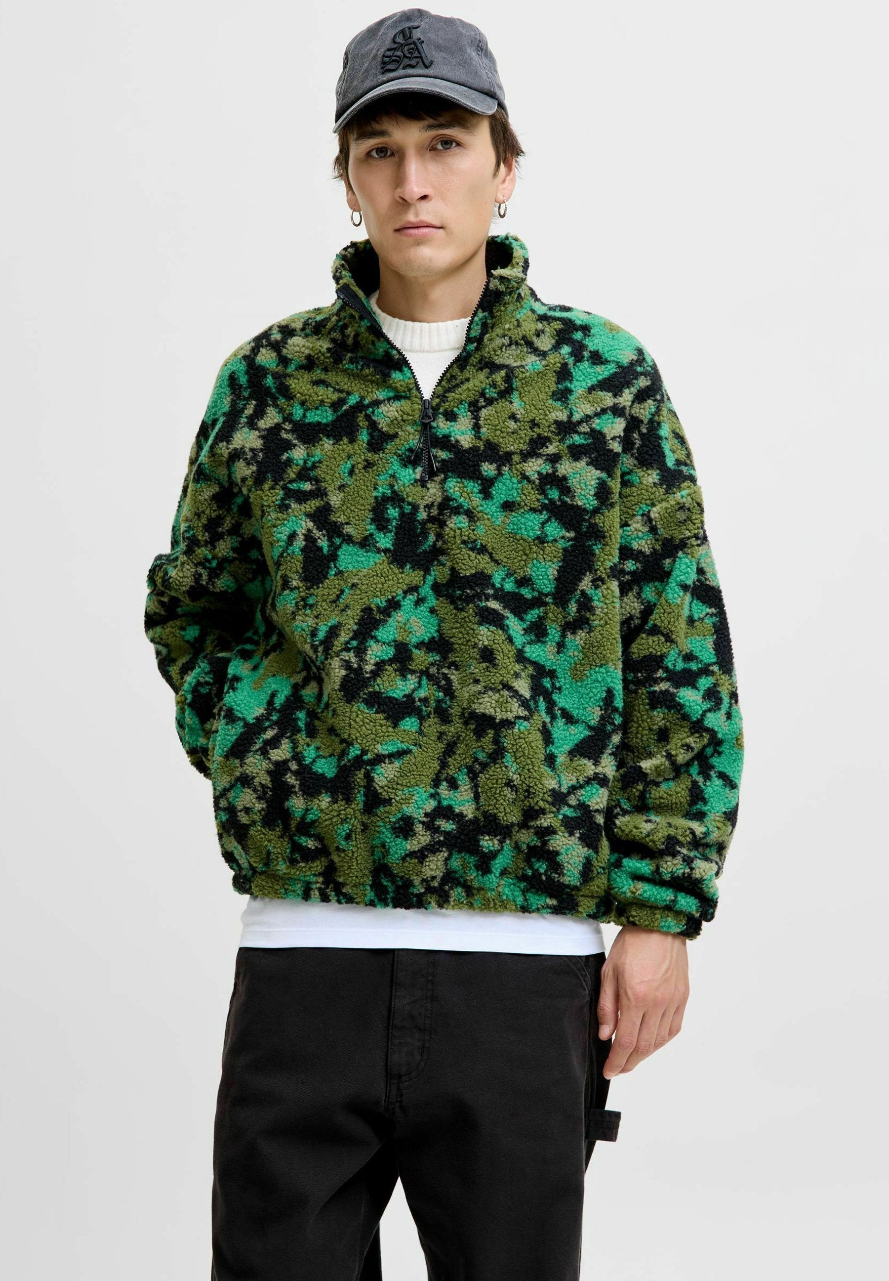 Fleece sweat Fleece sweat - Fleece jumper - pirate black