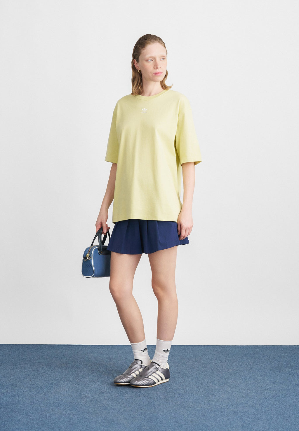 TEE - T-shirt basique - jaune poudré