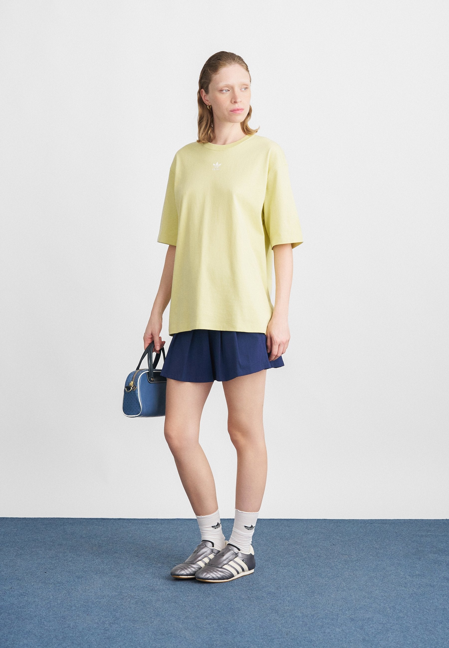TEE - T-shirt basique - jaune poudré
