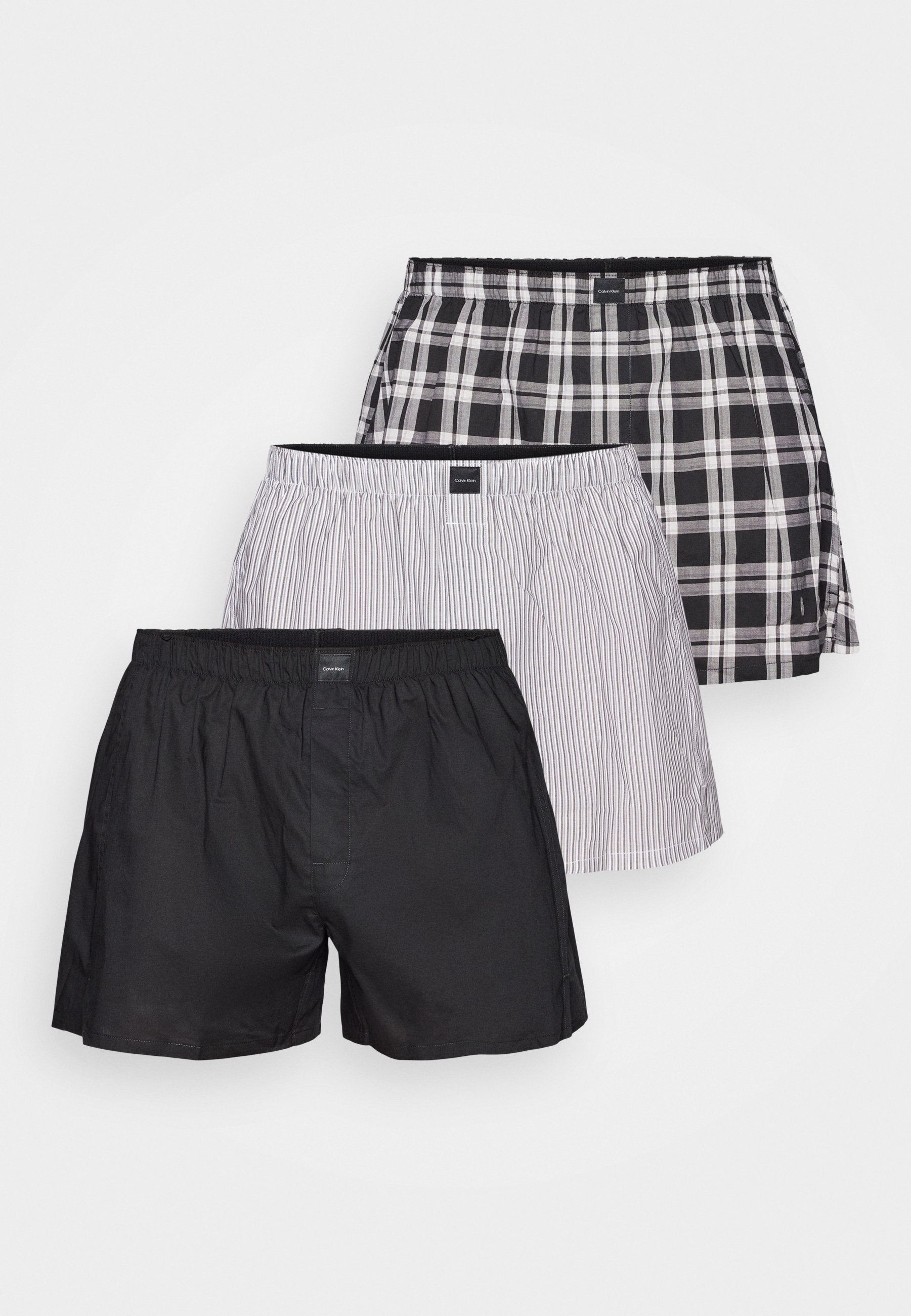 3 PACK - Boxer shorts - black