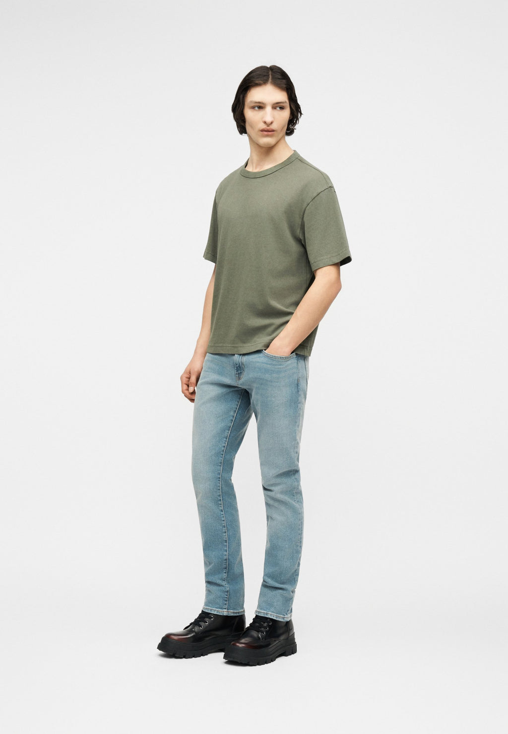 Slim fit jeans - medium wash